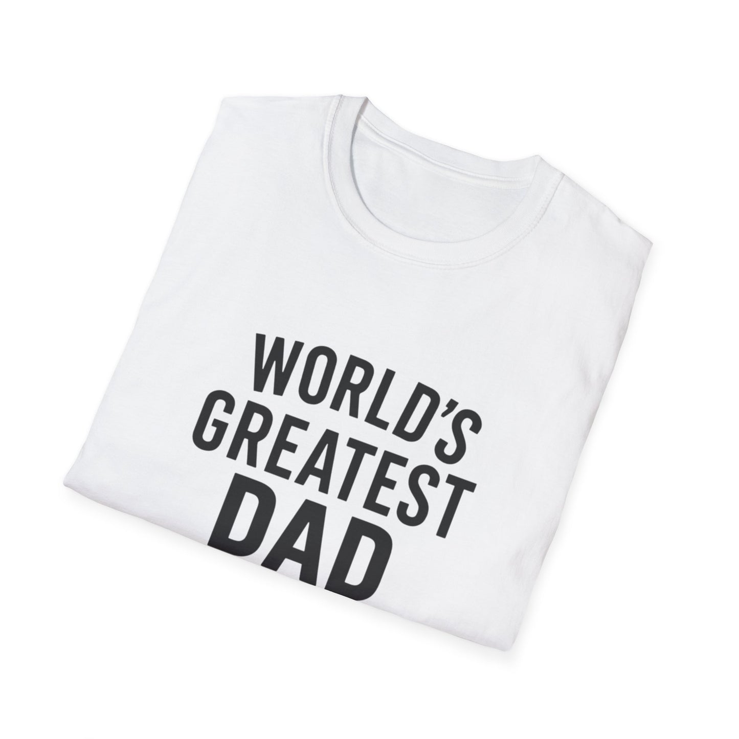Vintage World's Greatest Dad Est 1985 Softstyle T-Shirt