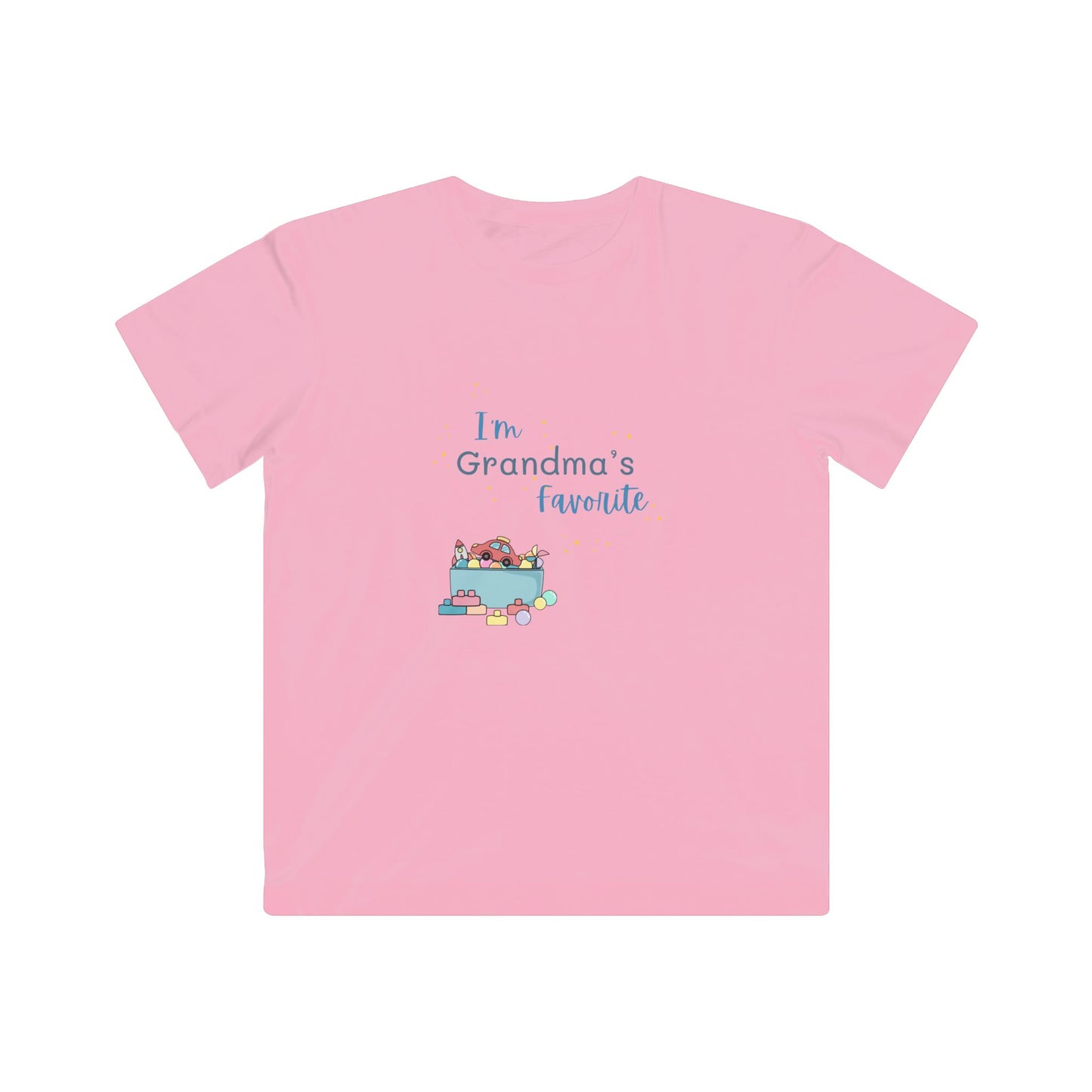 "I'm Grandma's Favorite" Kids Fine Jersey Tee (Unisex)