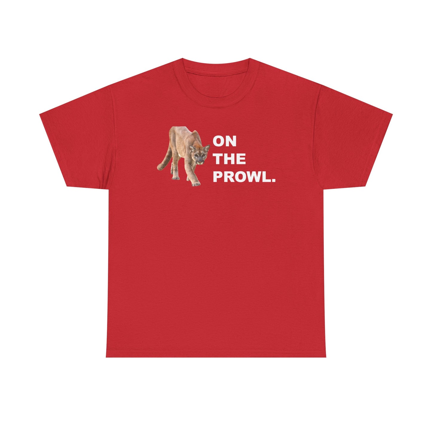 "On the Prowl" 100% Cotton T-Shirt (Unisex)