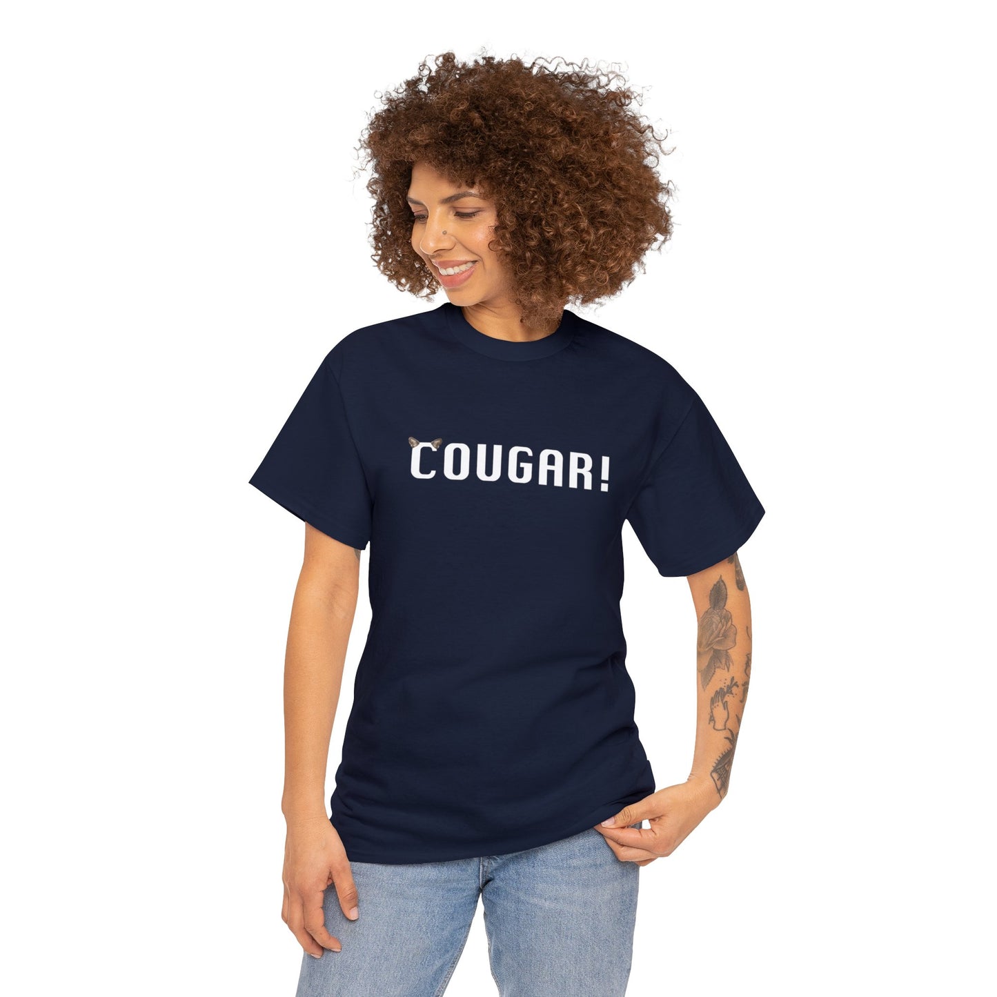 "Cougar!" 100% Cotton T-Shirt (Unisex)