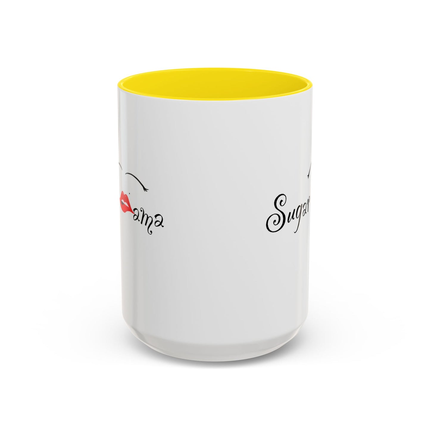 "Sugar Mama" Accent Coffee Mug, 11 Oz and 15 Oz