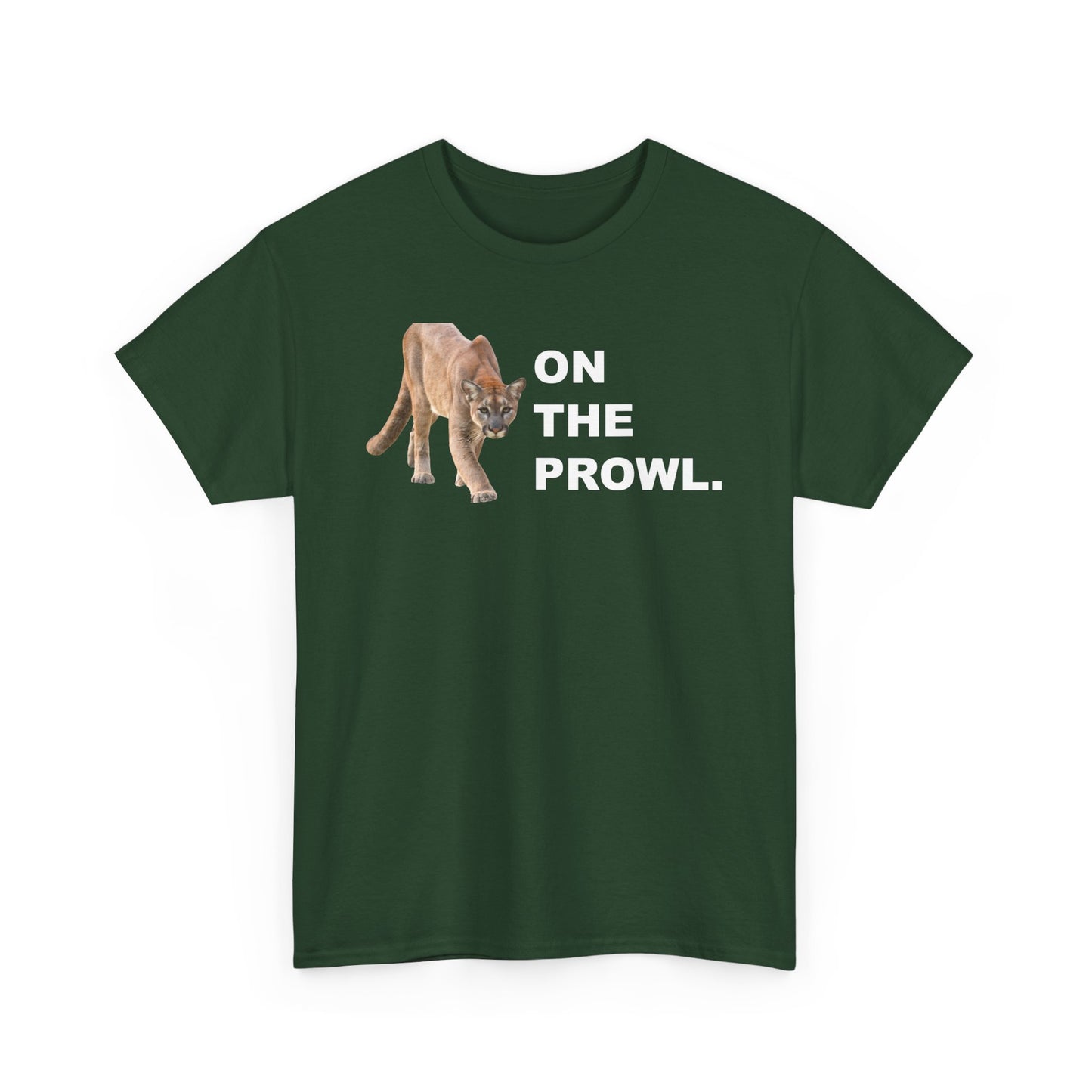"On the Prowl" 100% Cotton T-Shirt (Unisex)