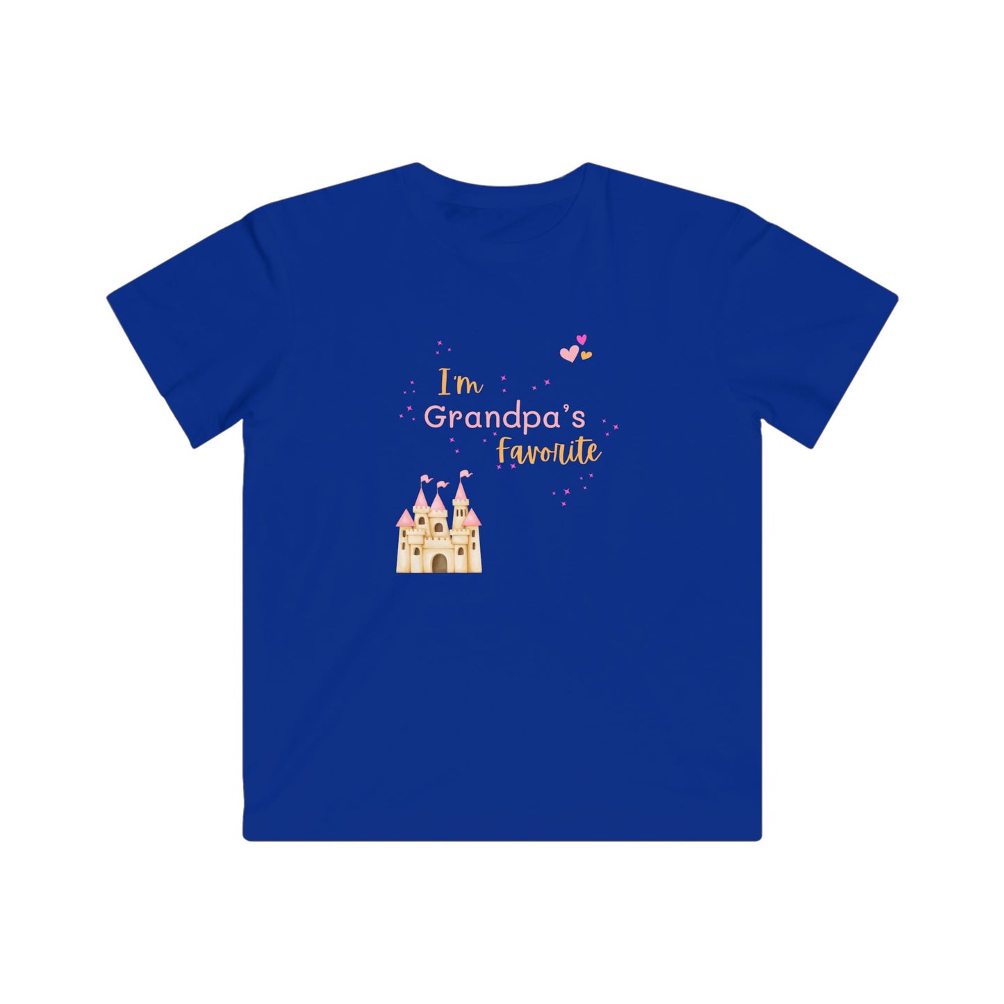"I'm Grandpa's Favorite" Kids Fine Jersey Tee (Unisex)