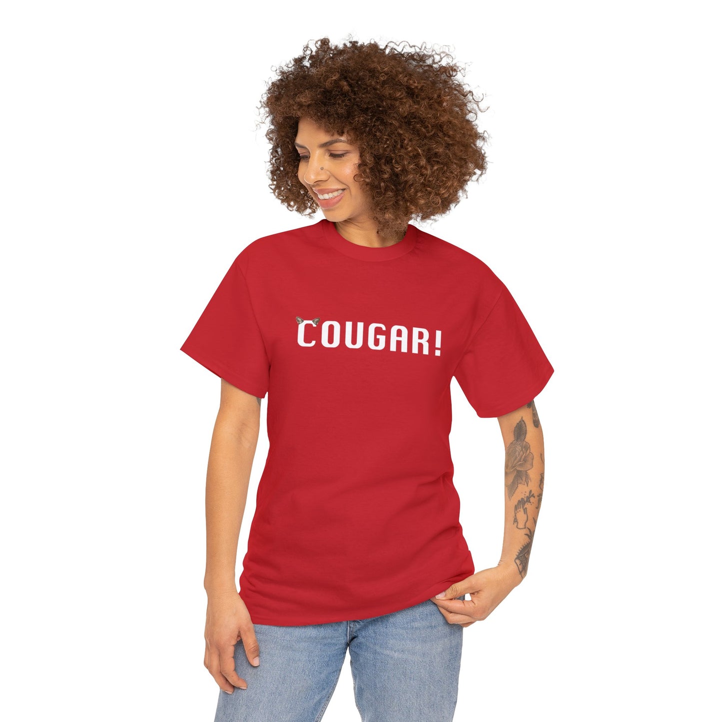 "Cougar!" 100% Cotton T-Shirt (Unisex)