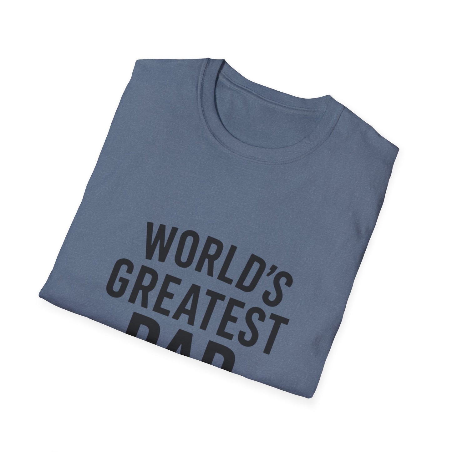 Vintage World's Greatest Dad Est 1955 Softstyle T-Shirt