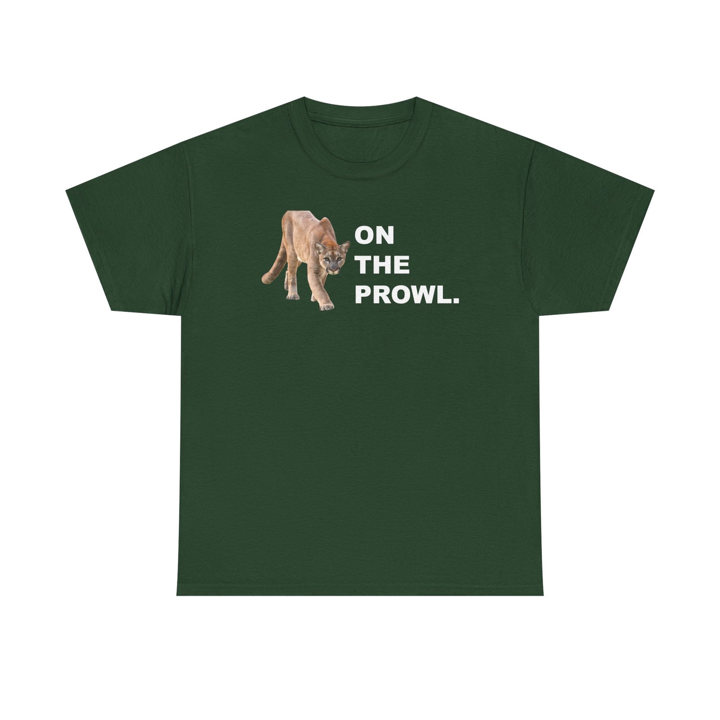 "On the Prowl" 100% Cotton T-Shirt (Unisex)
