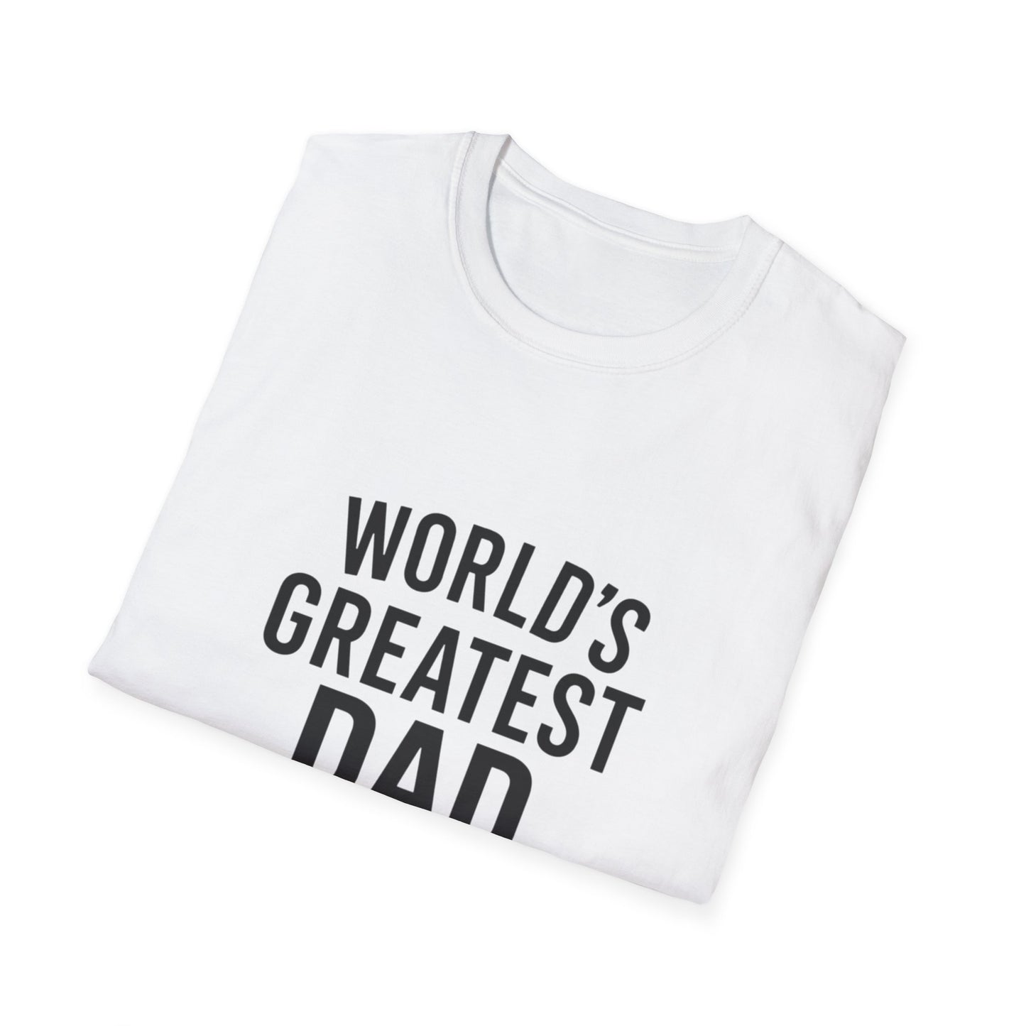 Vintage World's Greatest Dad Est 1970 Softstyle T-Shirt