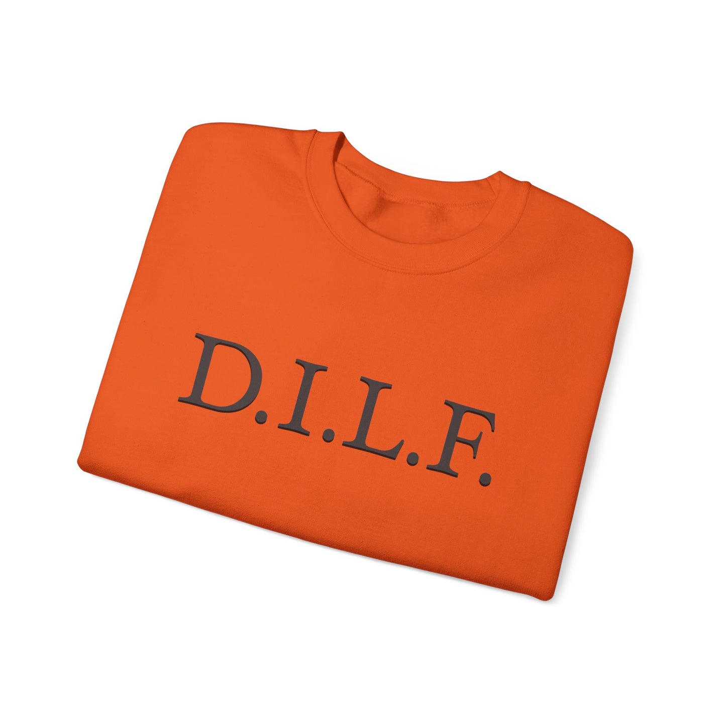 "D.I.L.F". Heavy Blend™ Men's Crewneck Sweatshirt