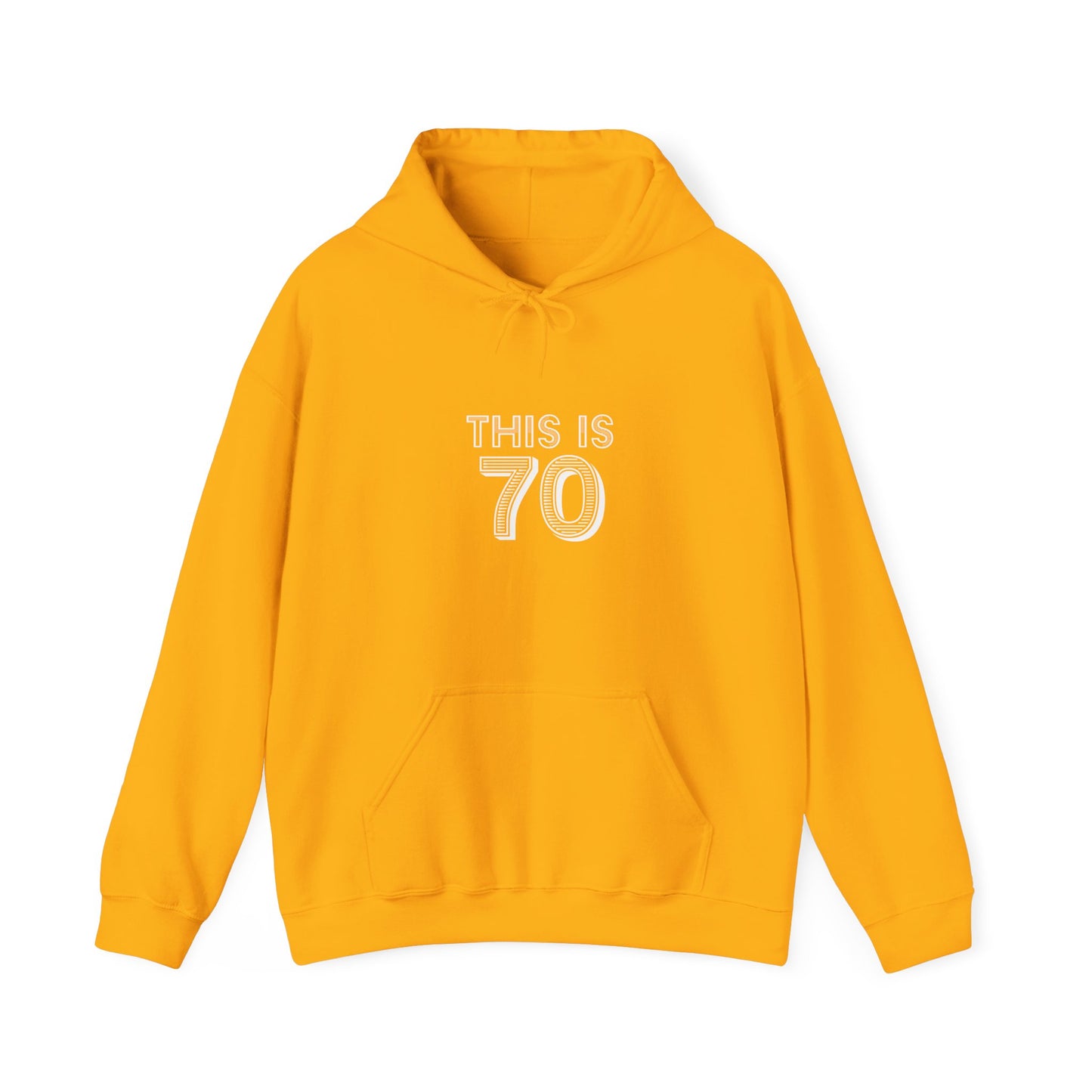 "This Is 70" Heavy Blend™ Hoodie Sweatshirt (Unisex)
