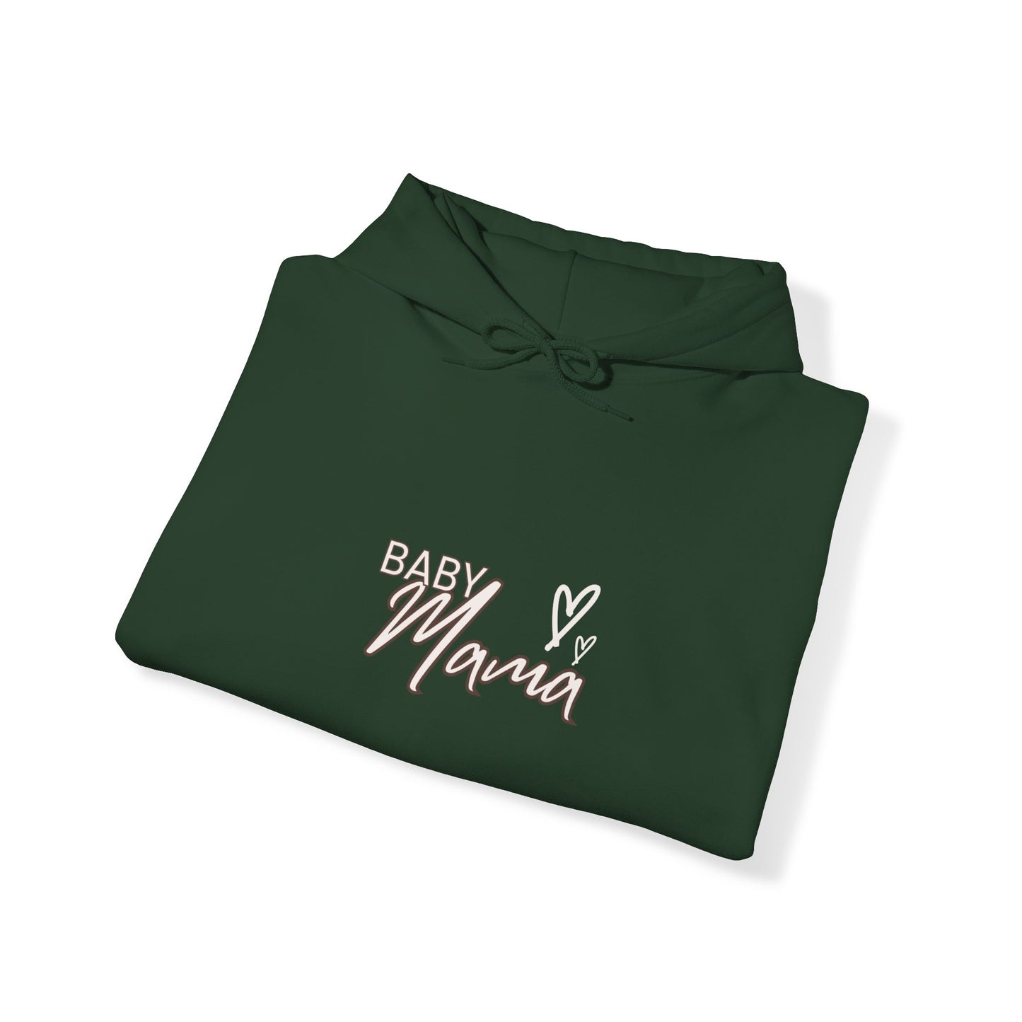 "Baby Mama" Heavy Blend™ Women's Hoodie Sweatshirt