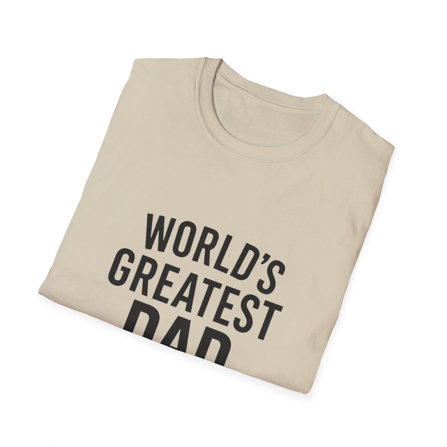 Vintage World's Greatest Dad Est 1950 Softstyle T-Shirt