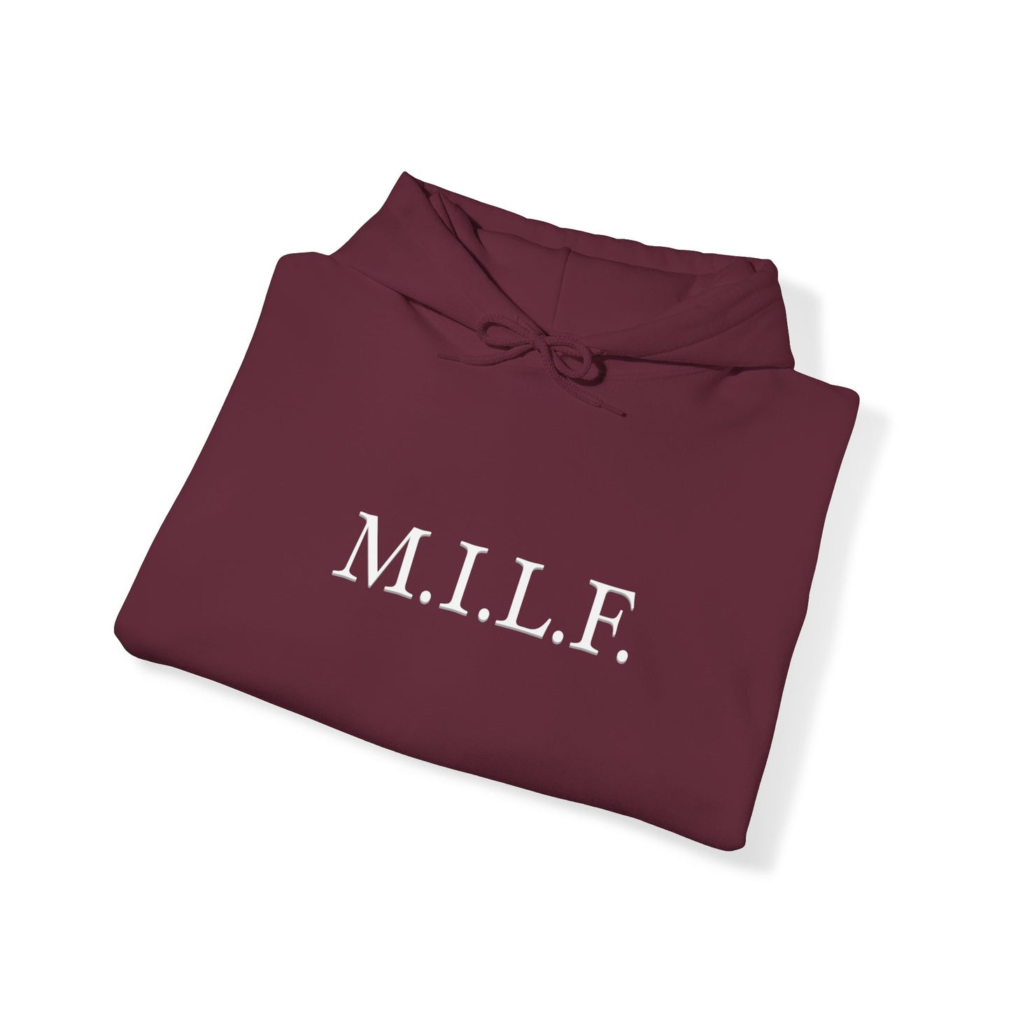 "M.I.L.F." Women's Heavy Blend™ Hoodie Sweatshirt (Unisex)