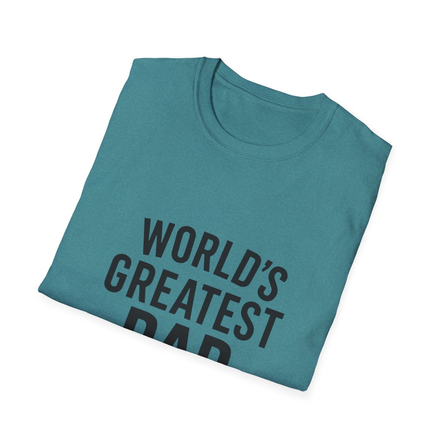 Vintage World's Greatest Dad Est 1955 Softstyle T-Shirt