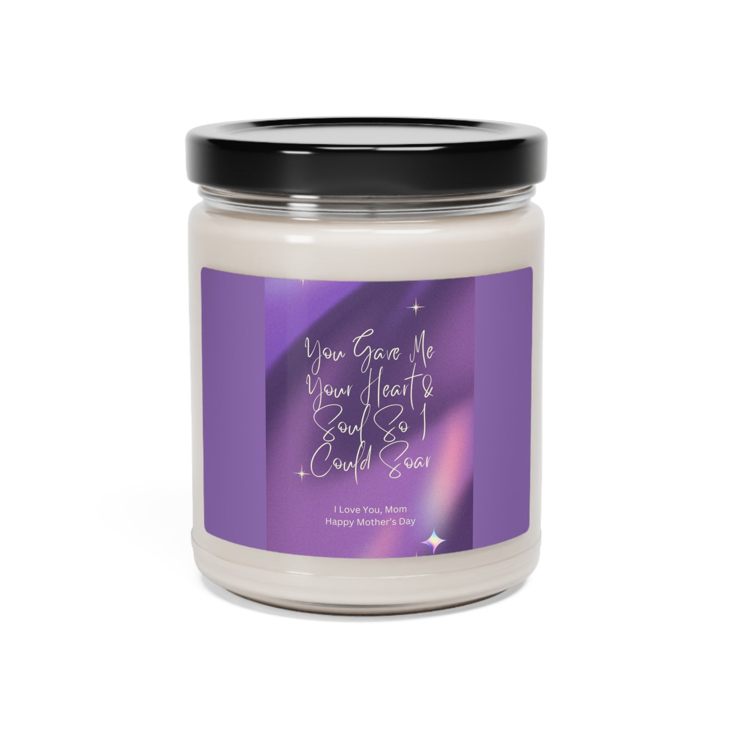 Mother's Day Candle With Thoughtful Message