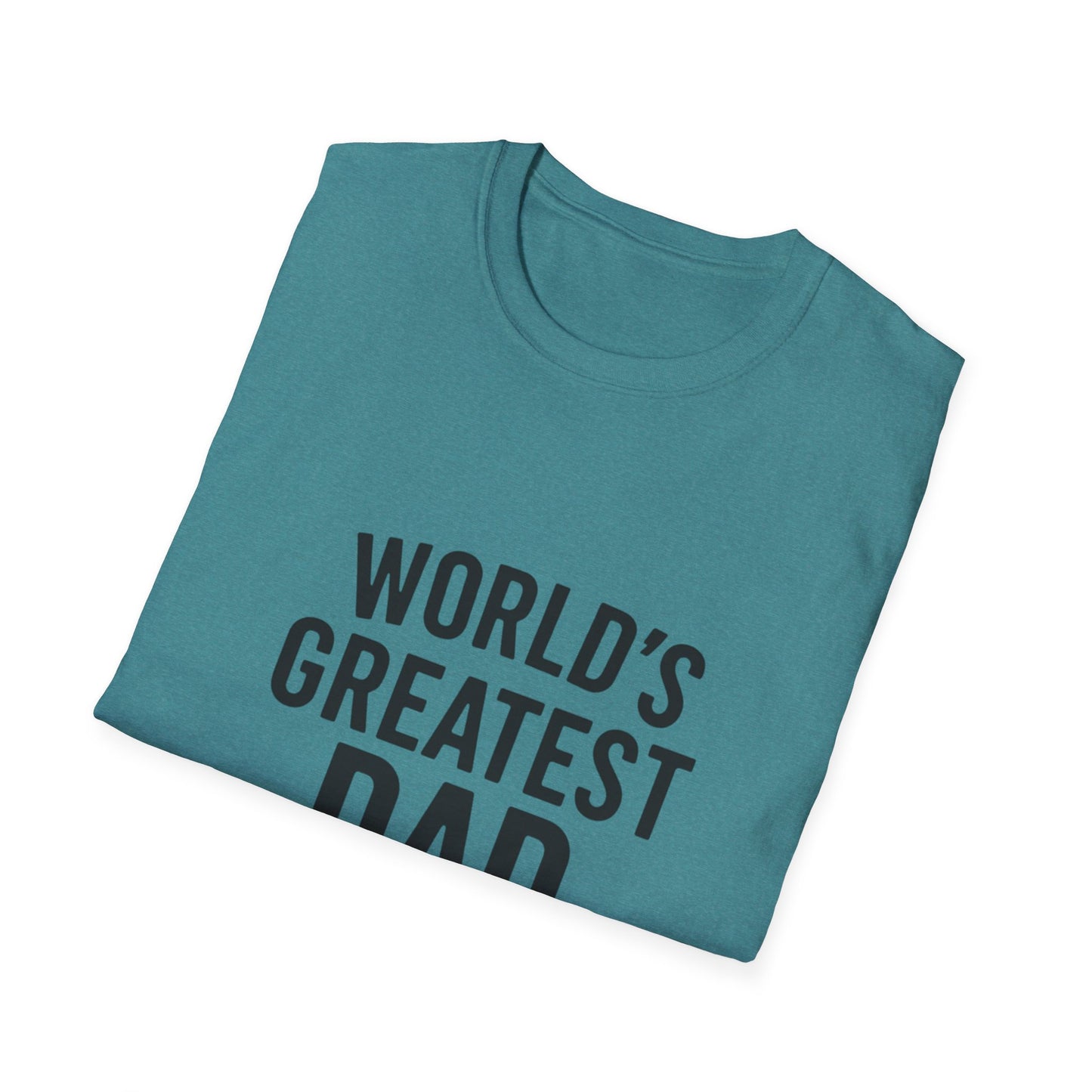 Vintage World's Greatest Dad Est 1995 Softstyle T-Shirt