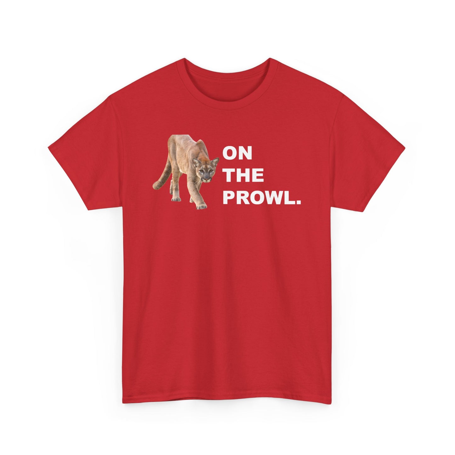 "On the Prowl" 100% Cotton T-Shirt (Unisex)