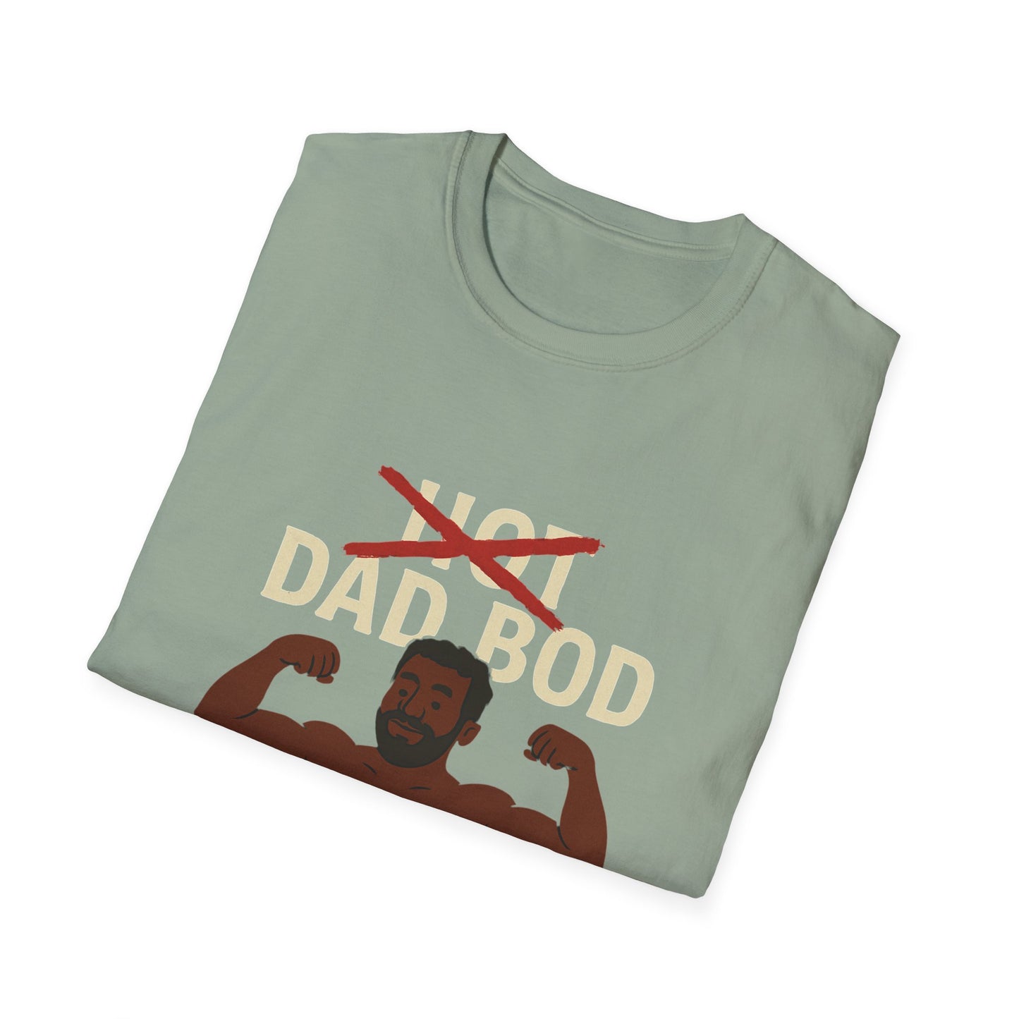 Vintage Hot Dad Bod Softstyle T-Shirt