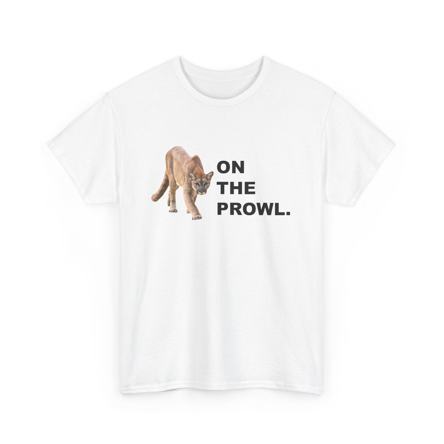 "On the Prowl" 100% Cotton T-Shirt (Unisex)