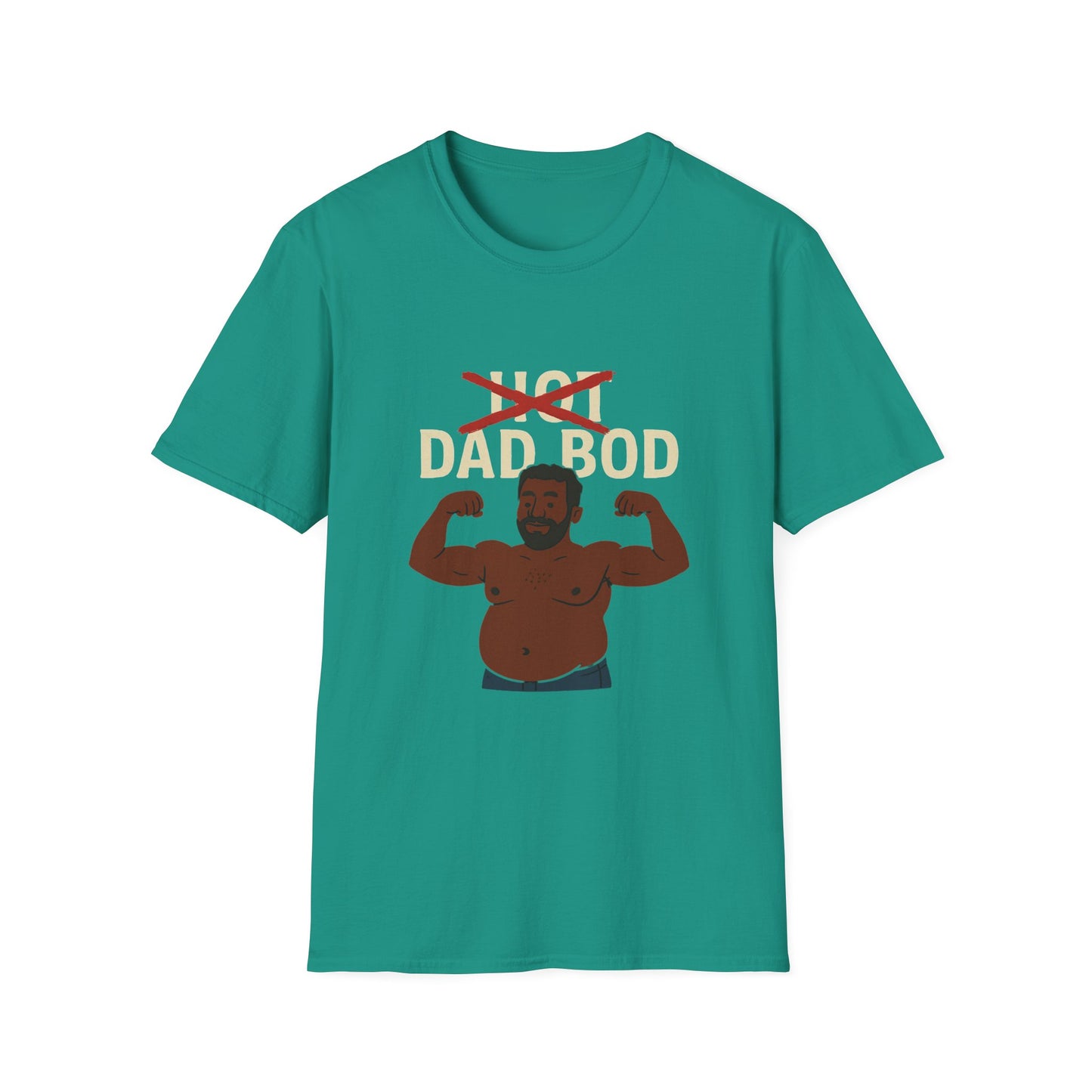 Vintage Hot Dad Bod Softstyle T-Shirt