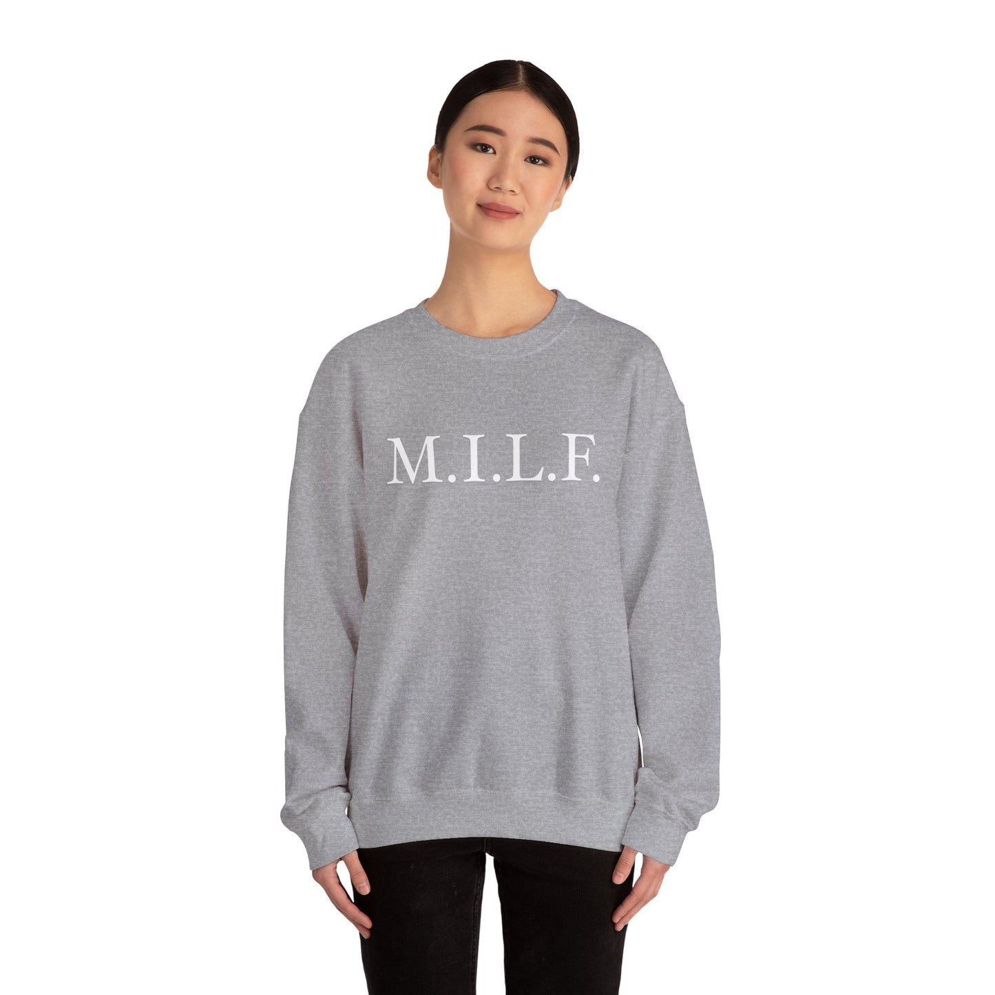 M.I.L.F. Heavy Blend™ Women's Crewneck Sweatshirt