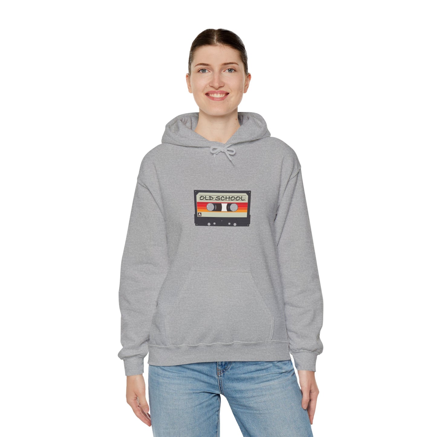 "Old School" Heavy Blend™ Hoodie Sweatshirt (Unisex)