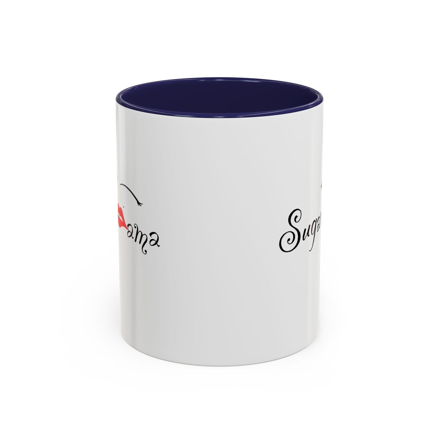 "Sugar Mama" Accent Coffee Mug, 11 Oz and 15 Oz