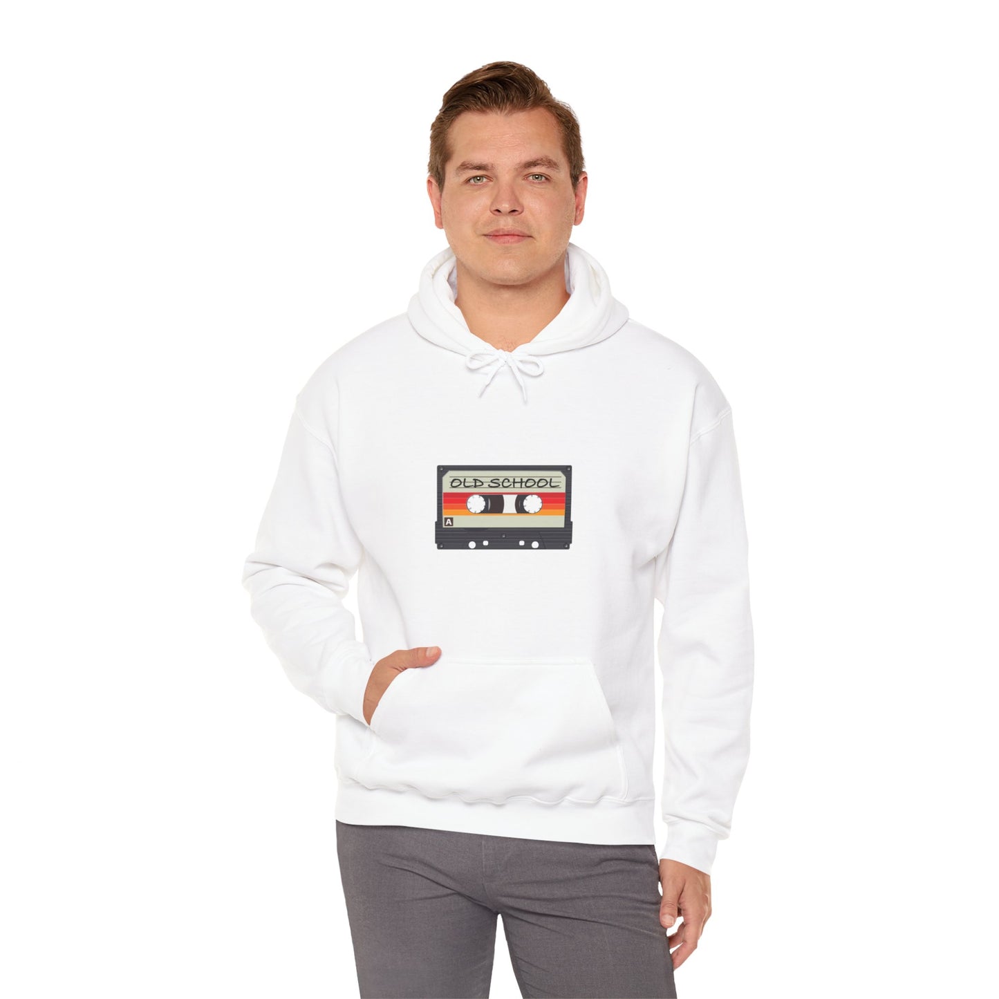 "Old School" Heavy Blend™ Hoodie Sweatshirt (Unisex)