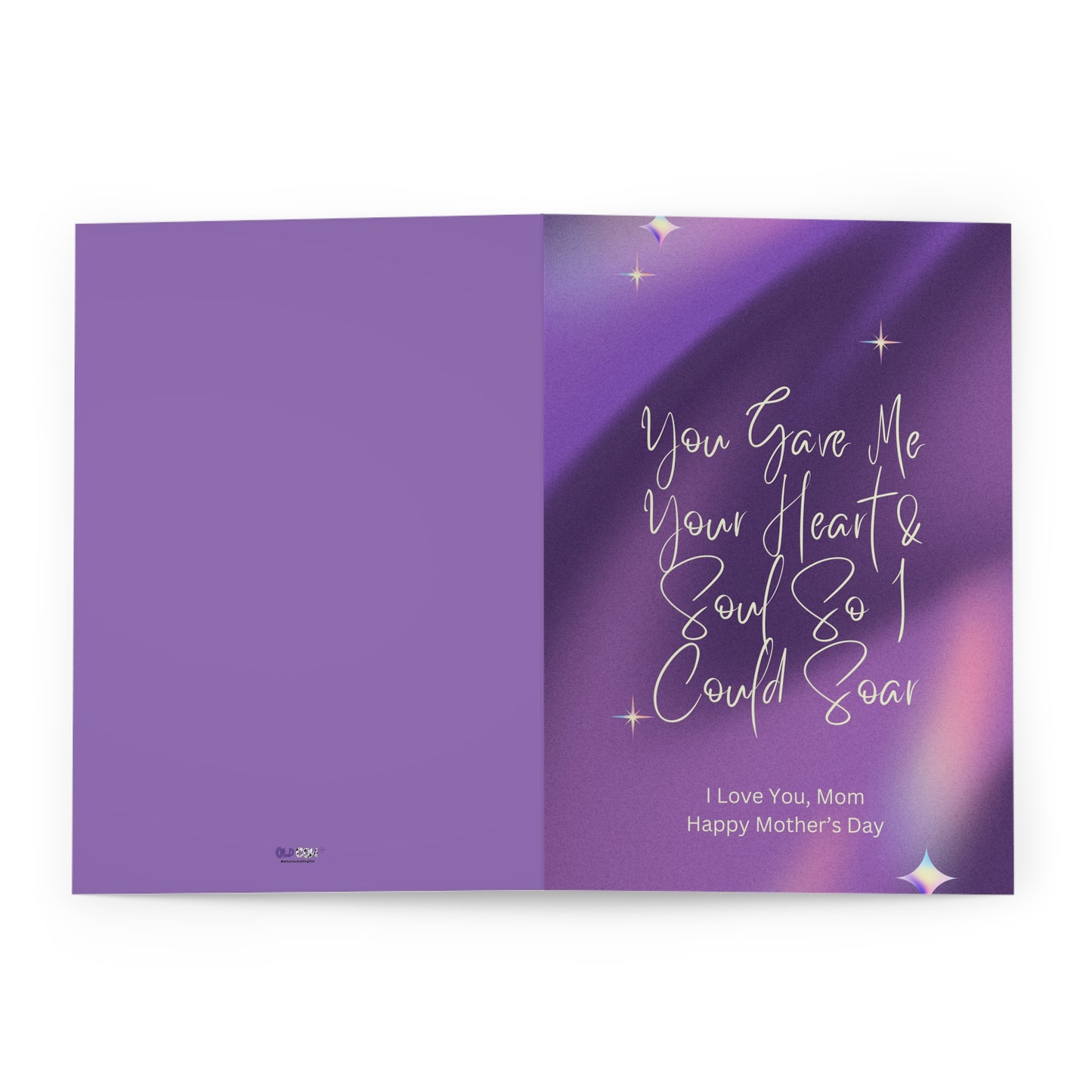 Mother's Day Card With Heartfelt Message To Mom