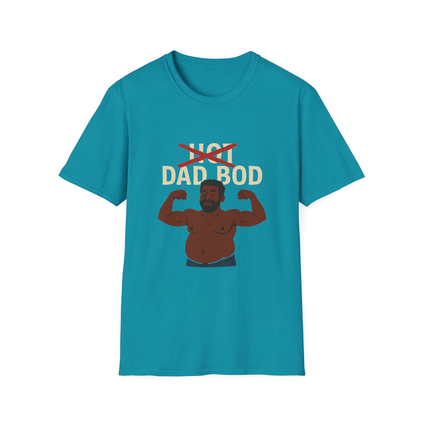 Vintage Hot Dad Bod Softstyle T-Shirt