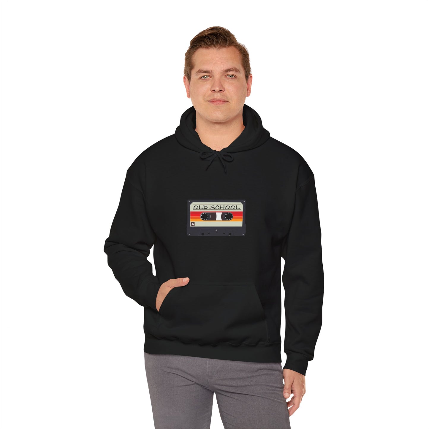 "Old School" Heavy Blend™ Hoodie Sweatshirt (Unisex)