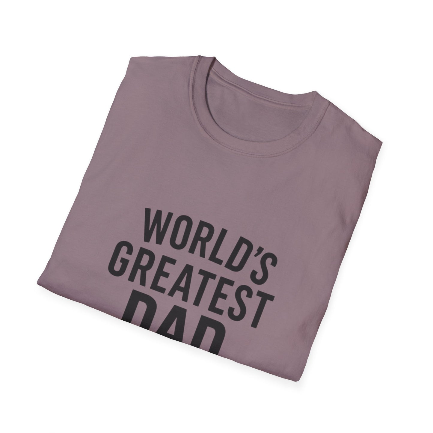 Vintage World's Greatest Dad Est 1975 Softstyle T-Shirt