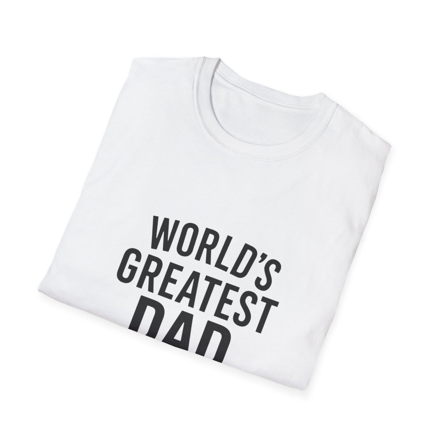 Vintage World's Greatest Dad Est 1960 Softstyle T-Shirt