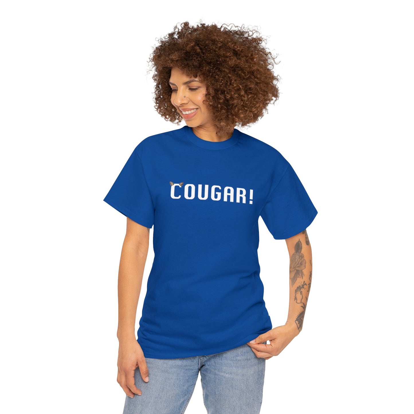 "Cougar!" 100% Cotton T-Shirt (Unisex)