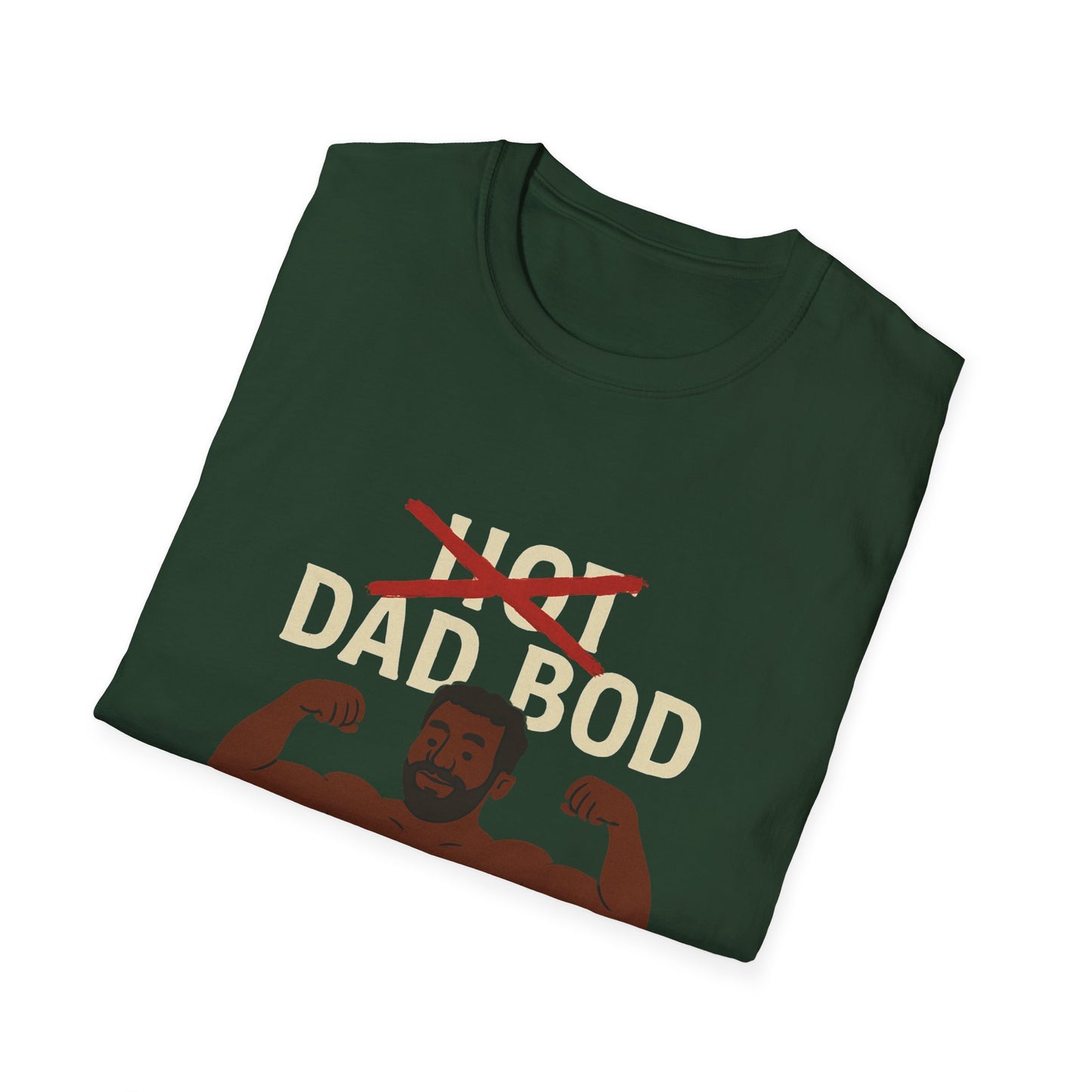 Vintage Hot Dad Bod Softstyle T-Shirt