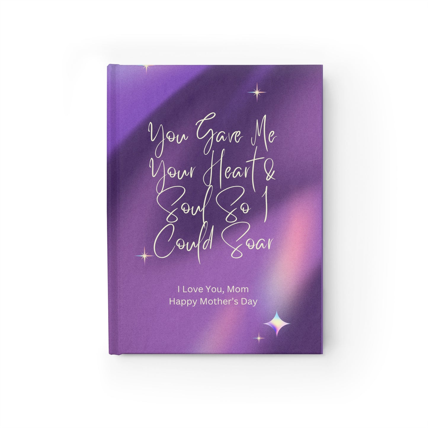 Mother's Day Journal With Sentimental Message - Ruled Line