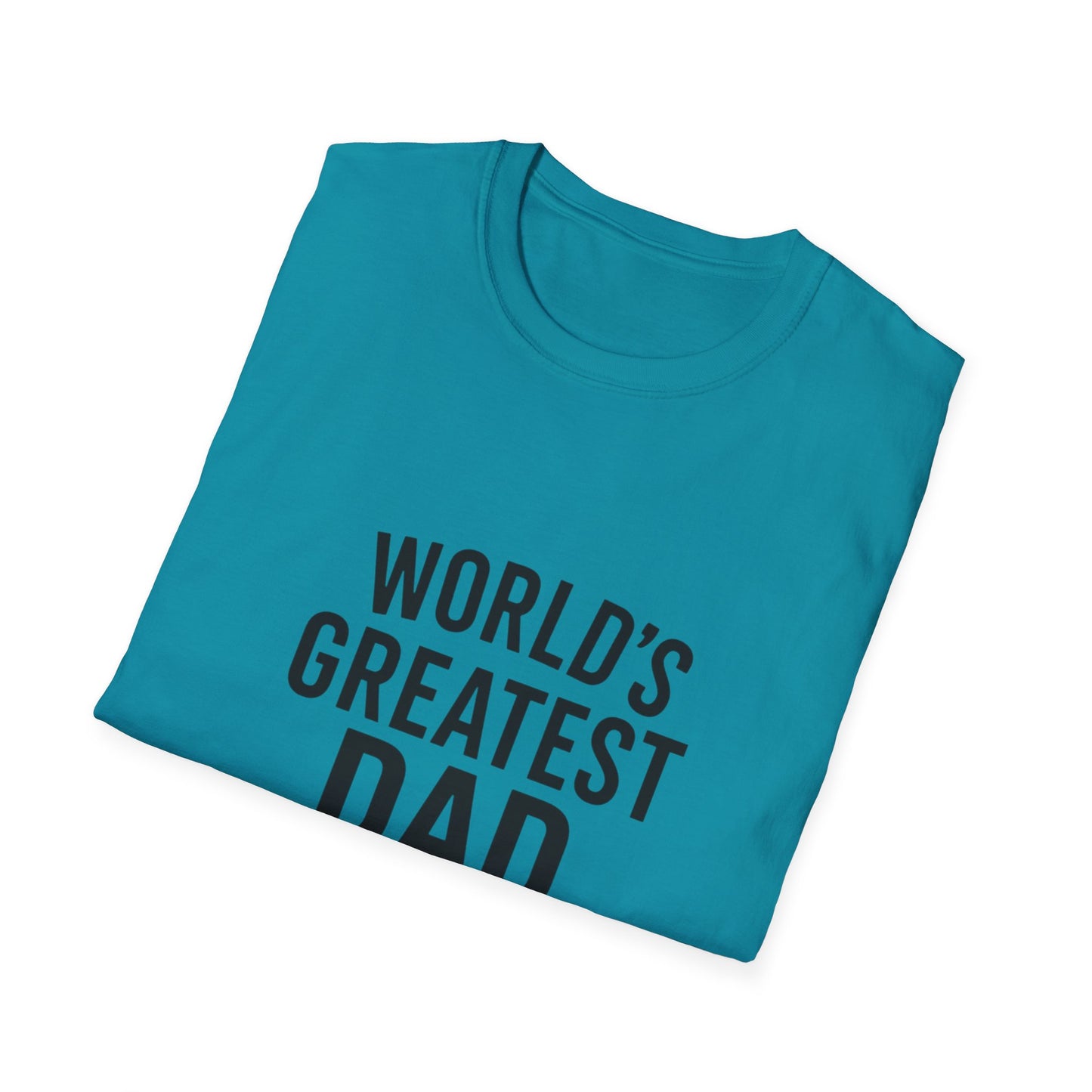 Vintage World's Greatest Dad Est 1960 Softstyle T-Shirt