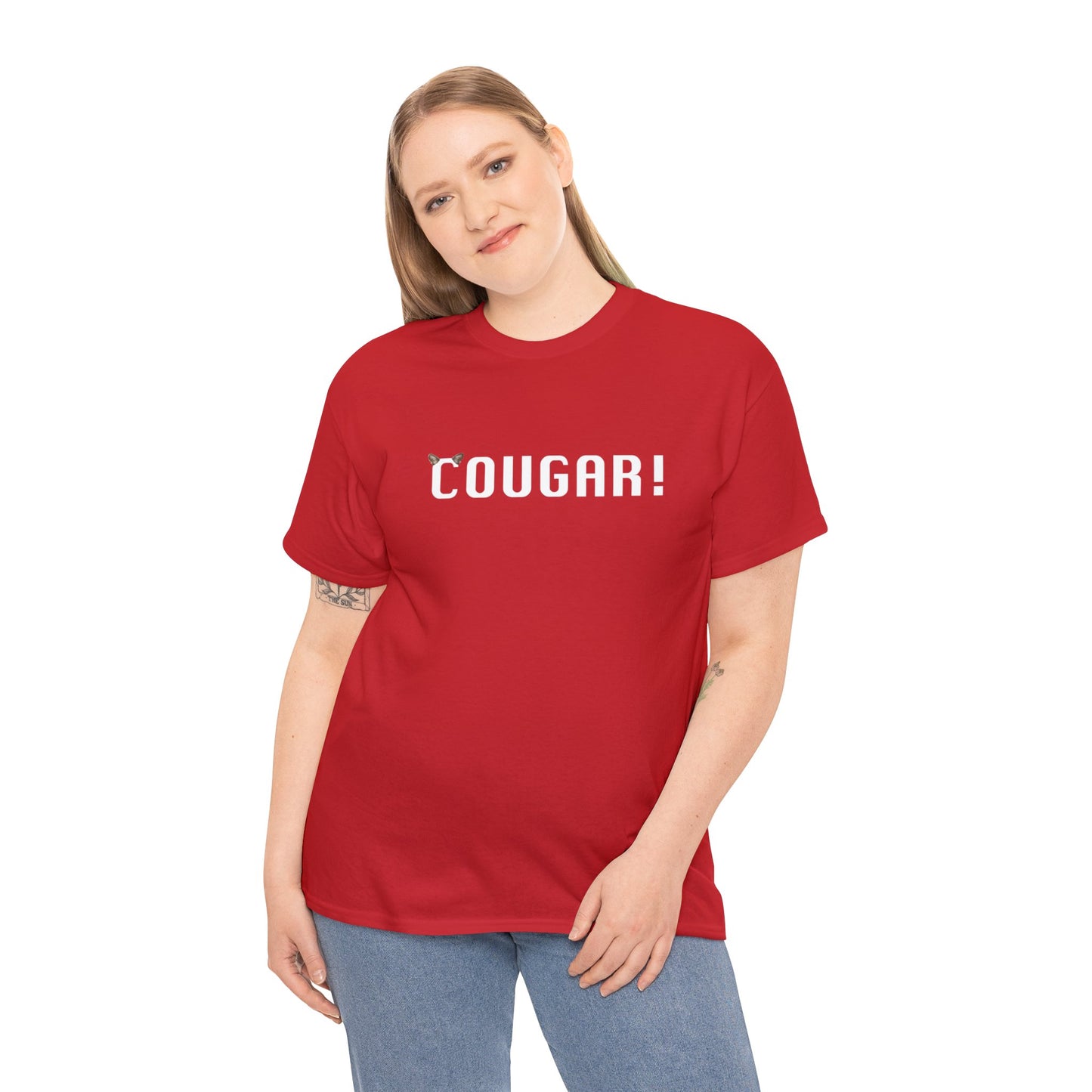 "Cougar!" 100% Cotton T-Shirt (Unisex)