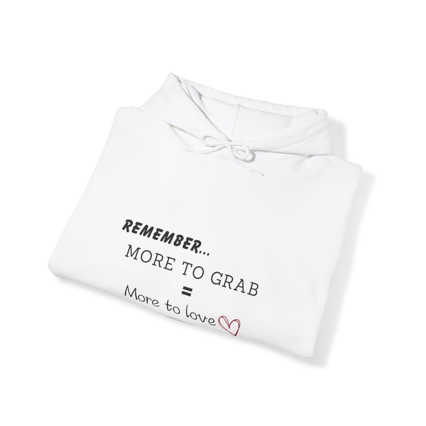 "More To Grab = More To Love, Menopause" Heavy Blend™ Hoodie Sweatshirt