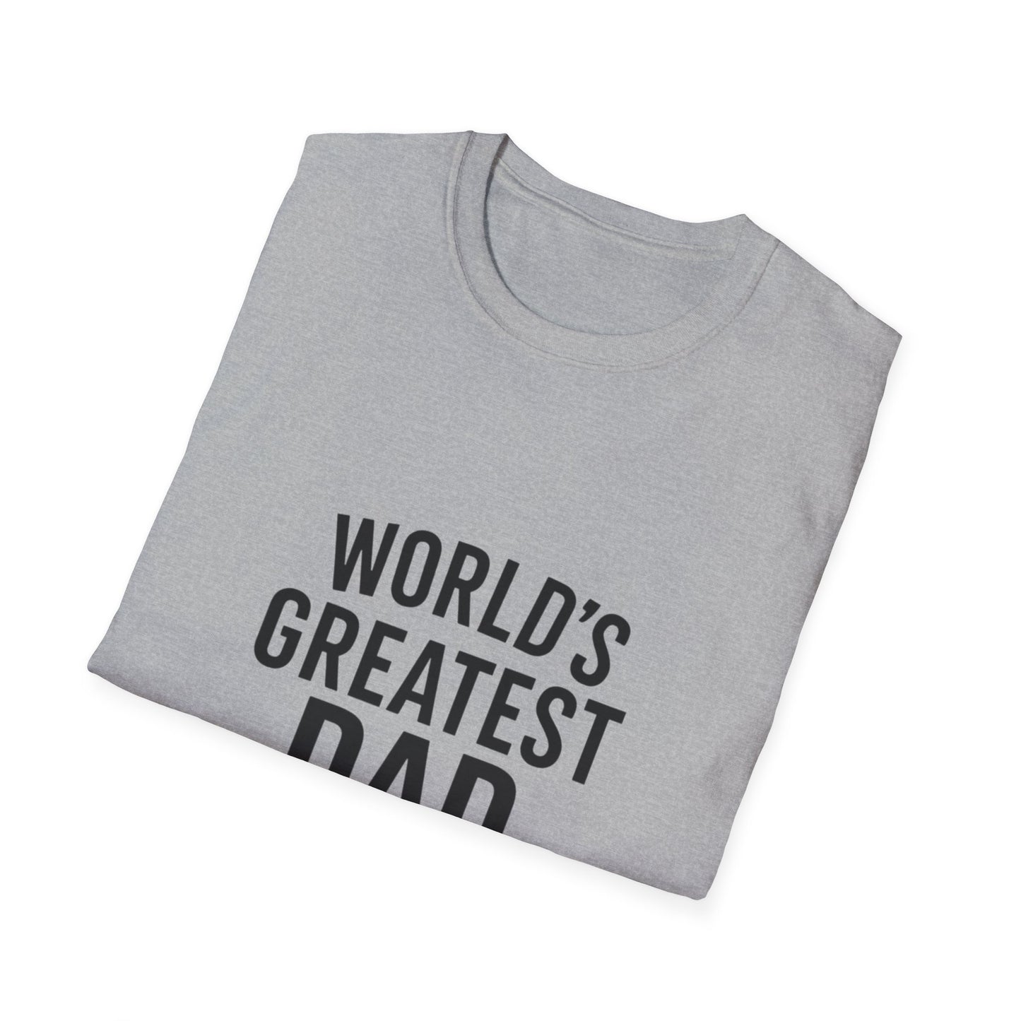 Vintage World's Greatest Dad Est 1965 Softstyle T-Shirt