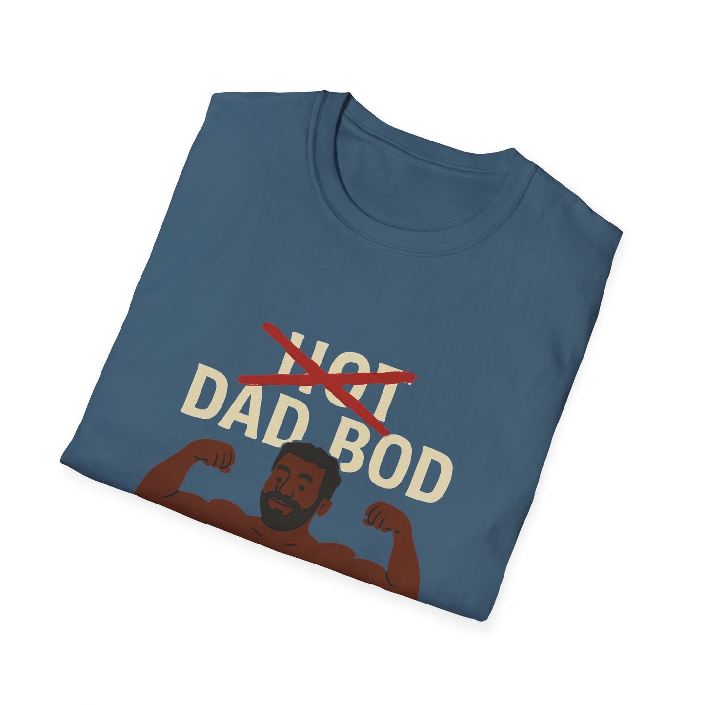 Vintage Hot Dad Bod Softstyle T-Shirt