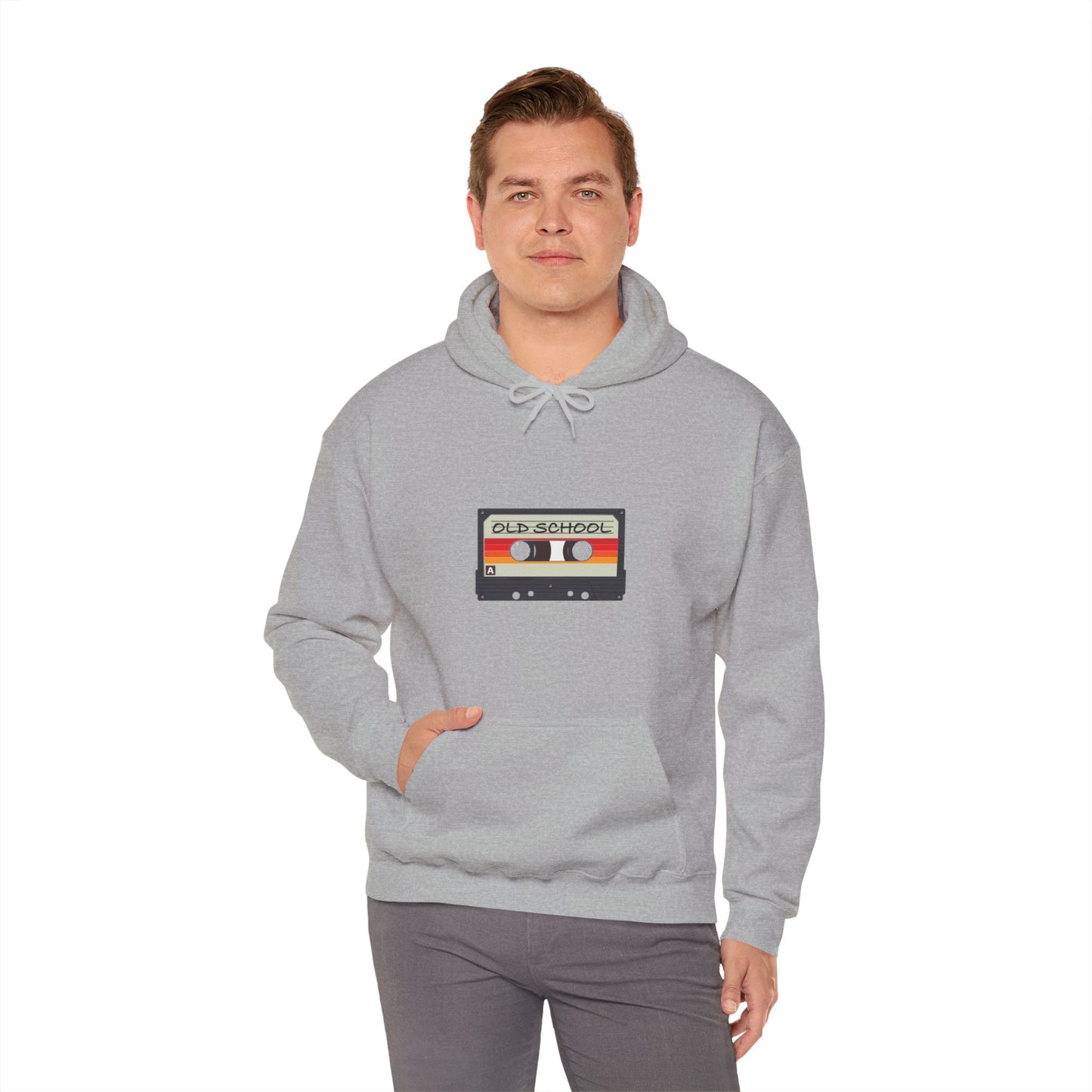 "Old School" Heavy Blend™ Hoodie Sweatshirt (Unisex)