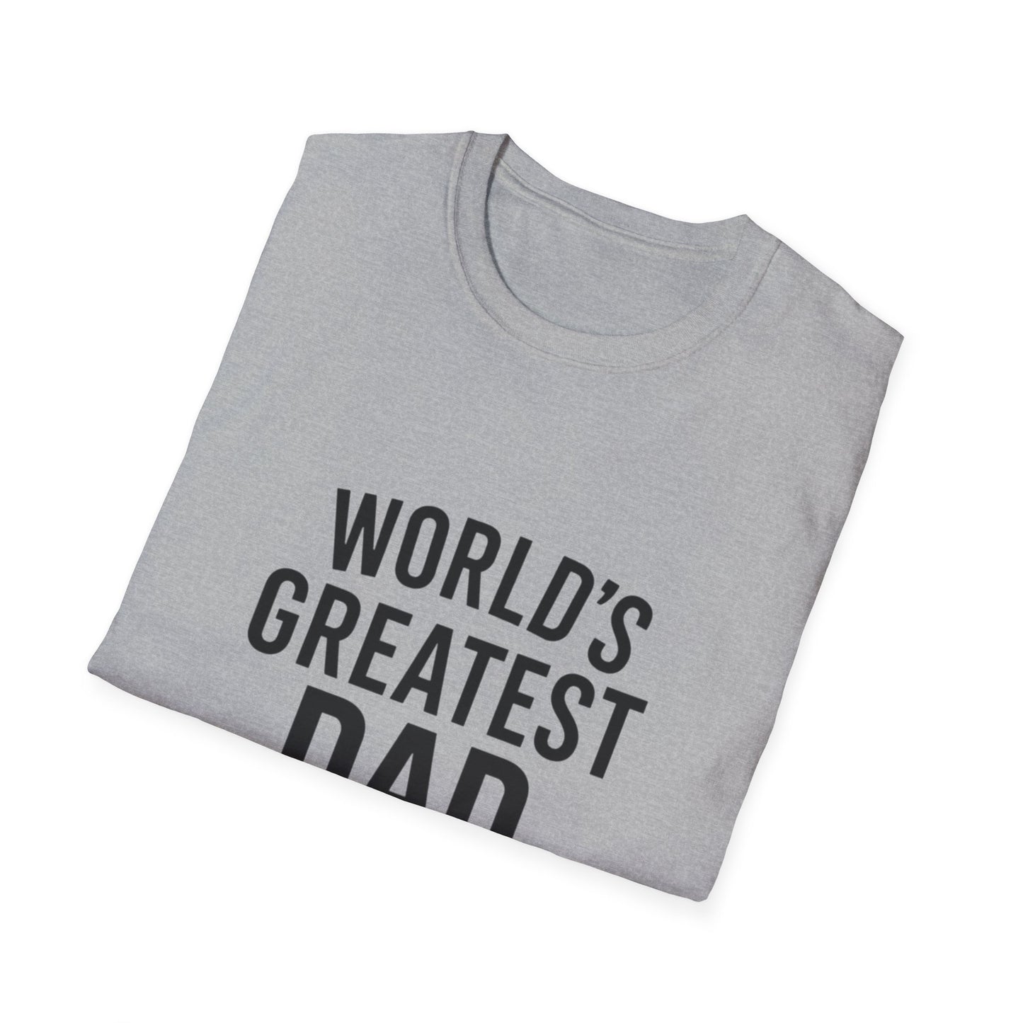 Vintage World's Greatest Dad Est 1950 Softstyle T-Shirt