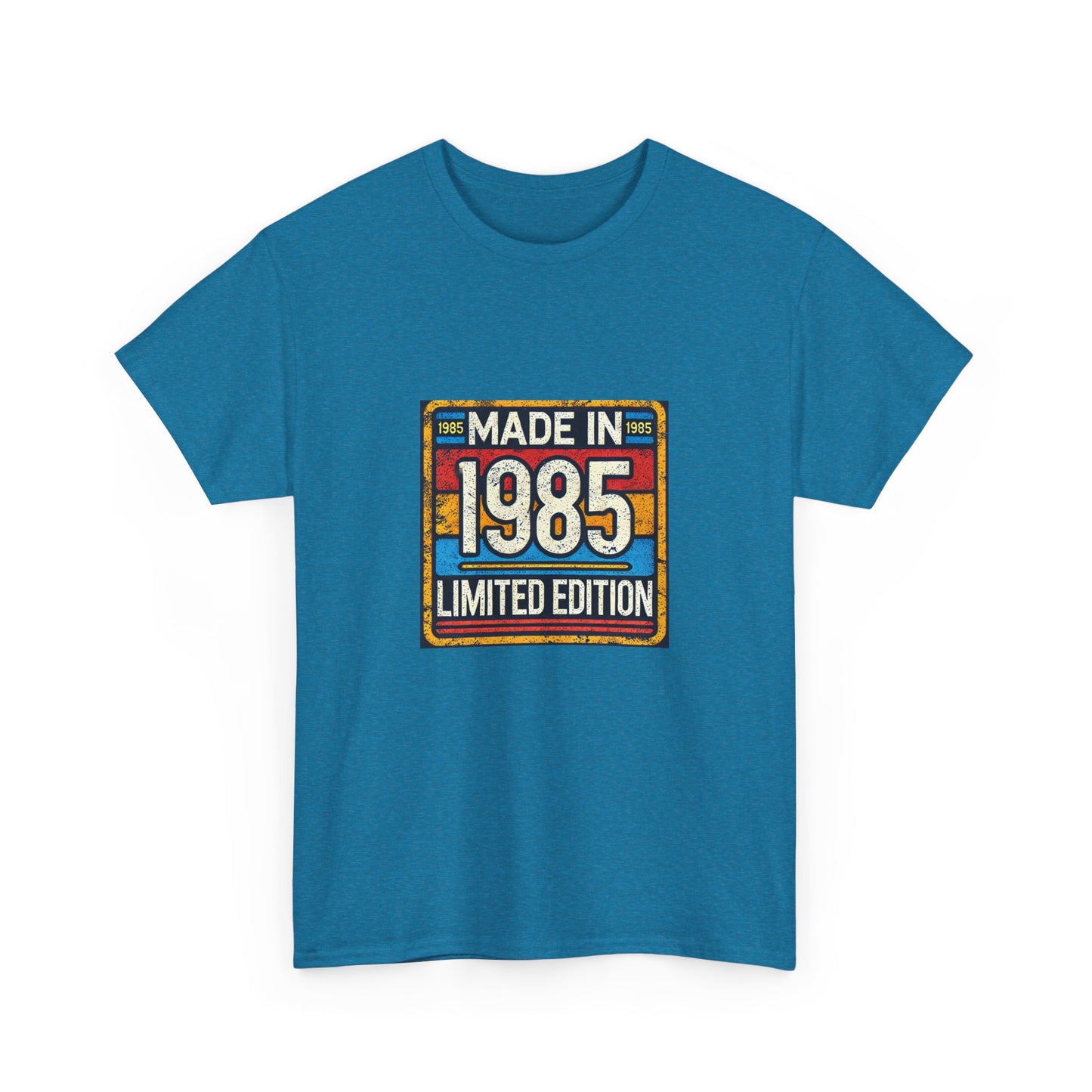 "Made In 1985 Label" 100% Cotton Limited Edition T-Shirt (Unisex)