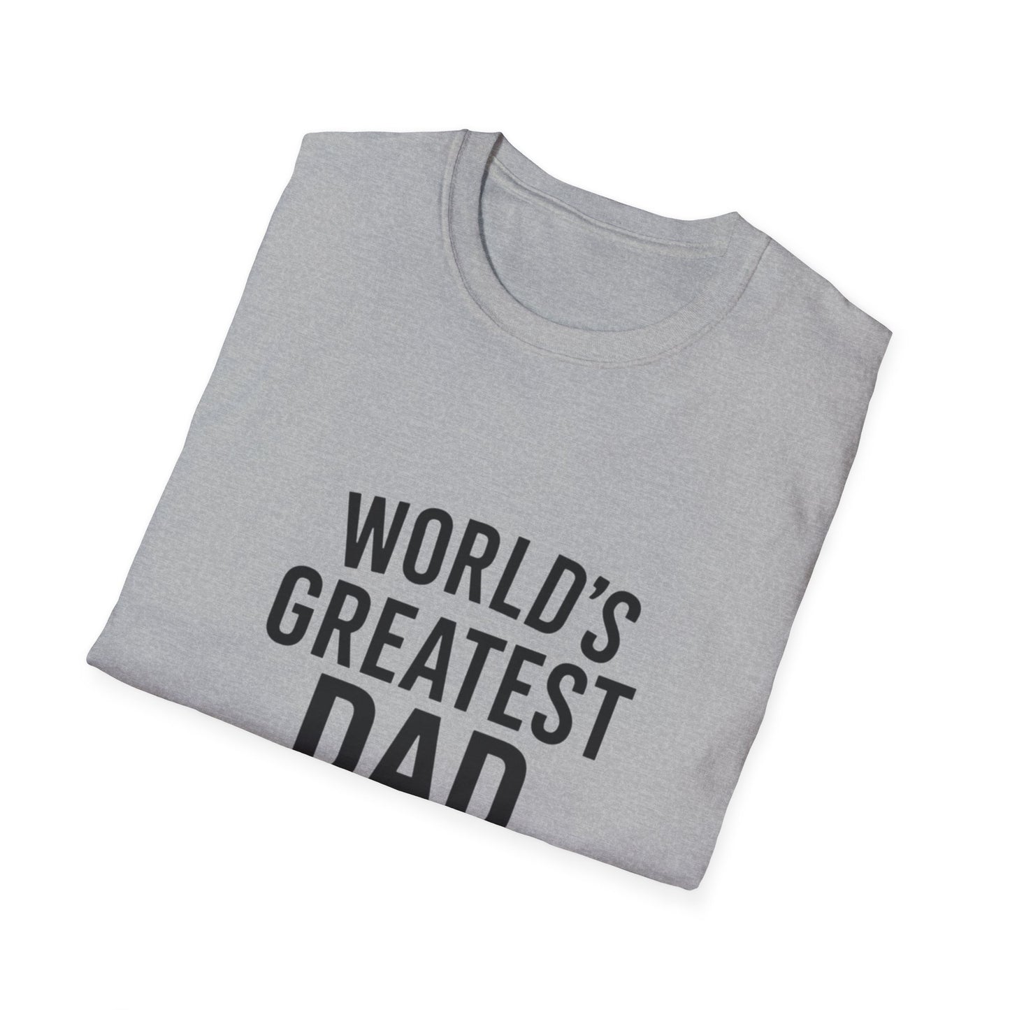 Vintage World's Greatest Dad Est 1960 Softstyle T-Shirt