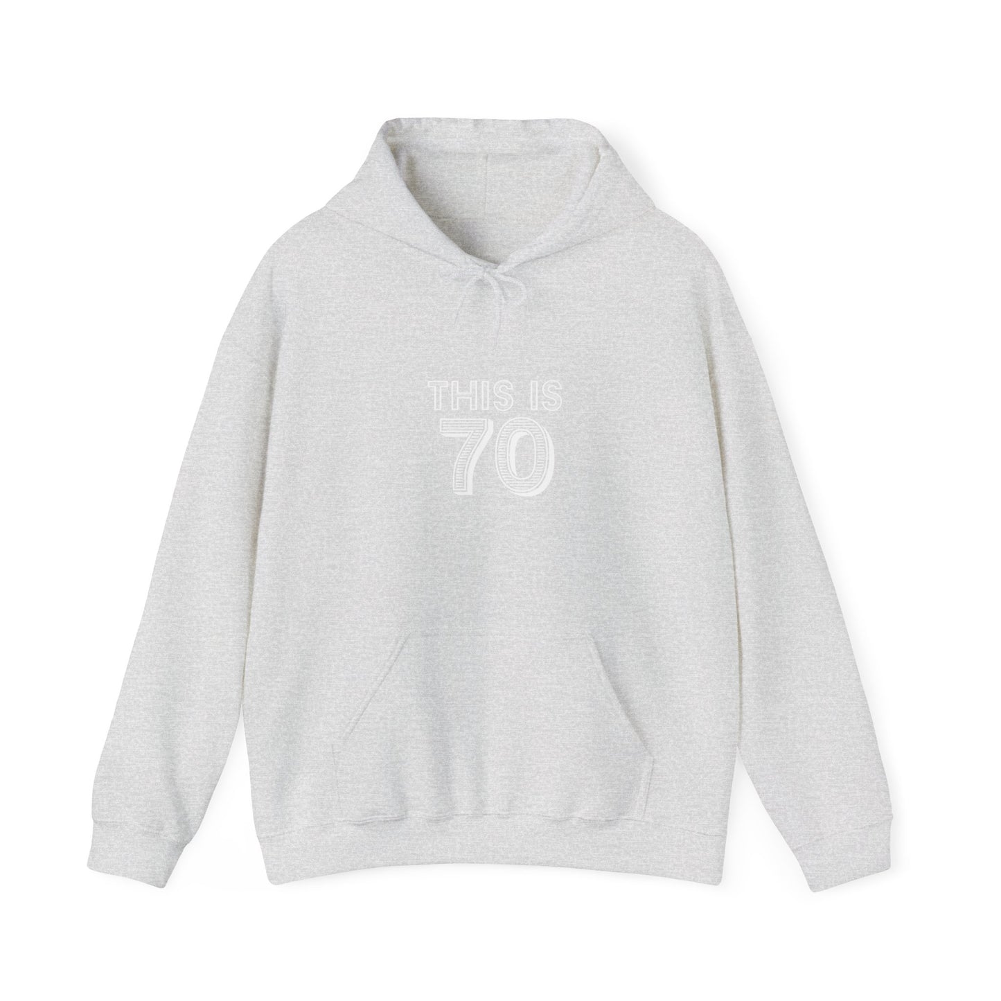 "This Is 70" Heavy Blend™ Hoodie Sweatshirt (Unisex)