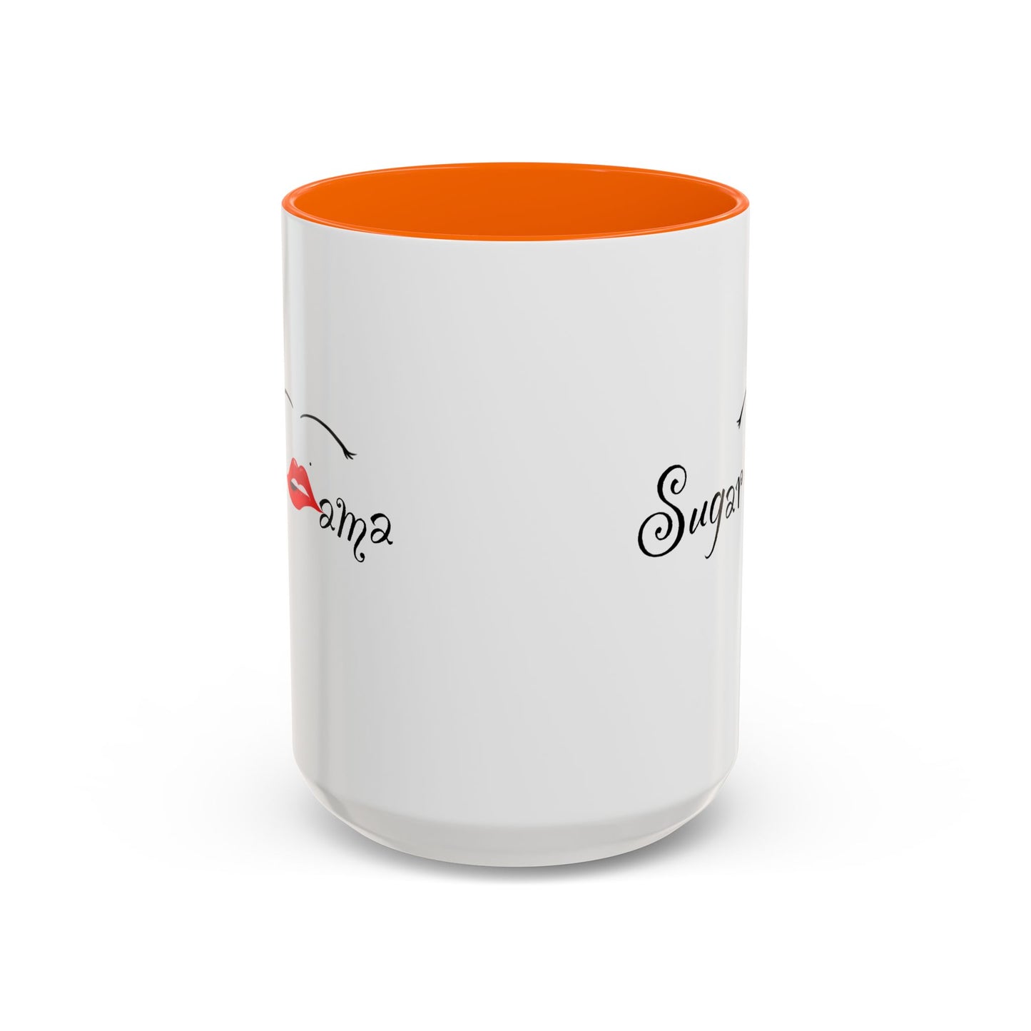 "Sugar Mama" Accent Coffee Mug, 11 Oz and 15 Oz