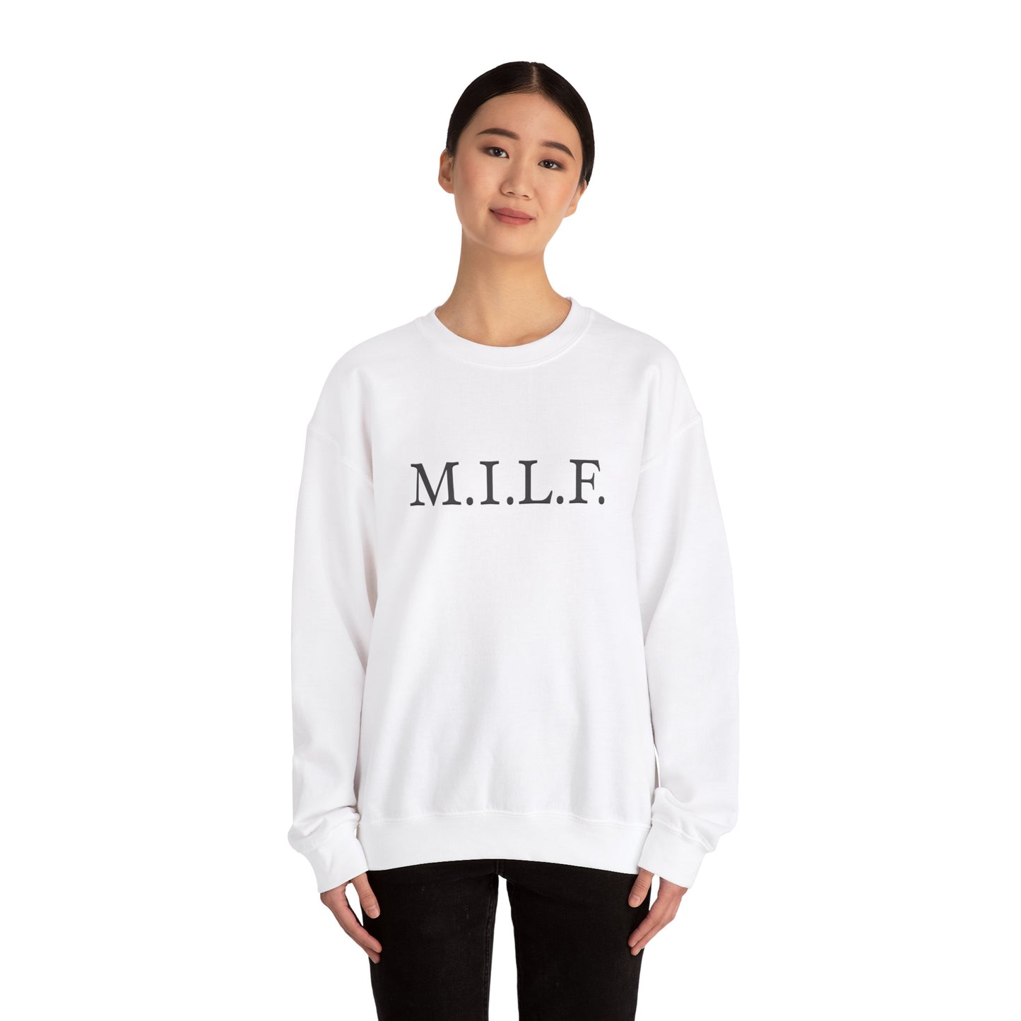 M.I.L.F. Heavy Blend™ Women's Crewneck Sweatshirt
