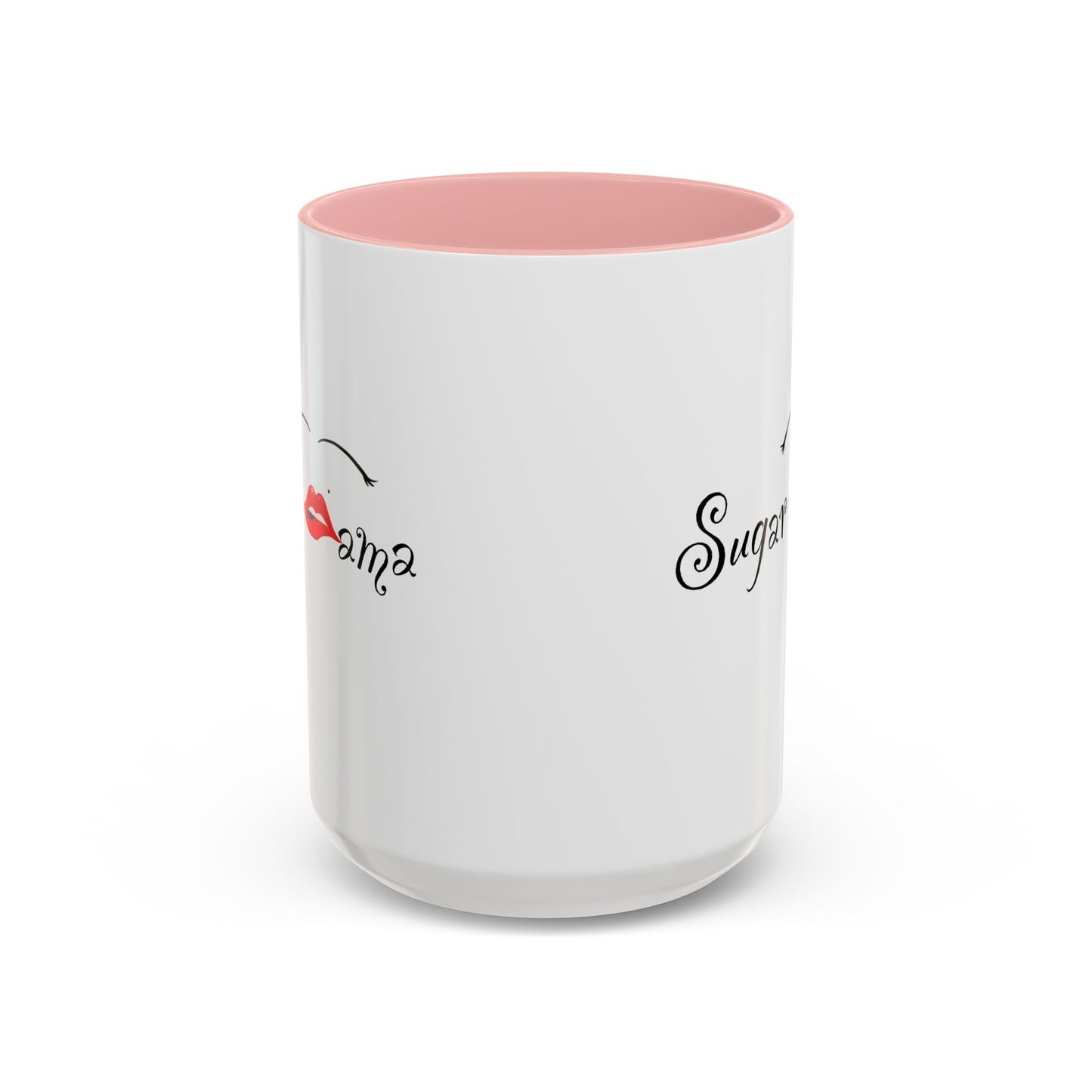 "Sugar Mama" Accent Coffee Mug, 11 Oz and 15 Oz