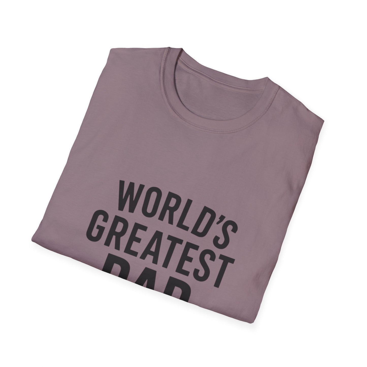 Vintage World's Greatest Dad Est 1955 Softstyle T-Shirt