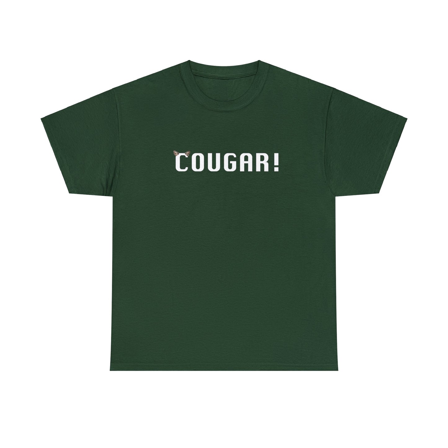 "Cougar!" 100% Cotton T-Shirt (Unisex)